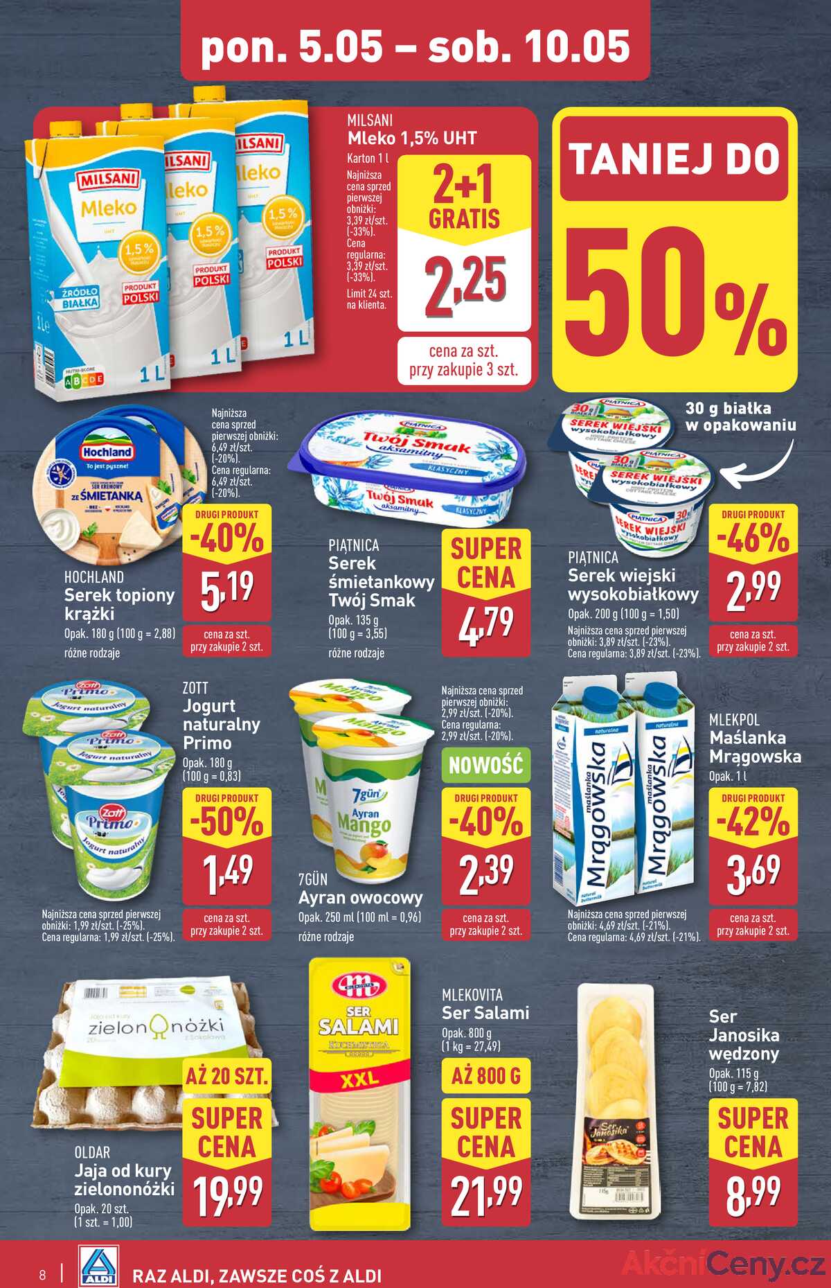 Leták Aldi Polsko 5.5.-10.5.2025 strana 8
