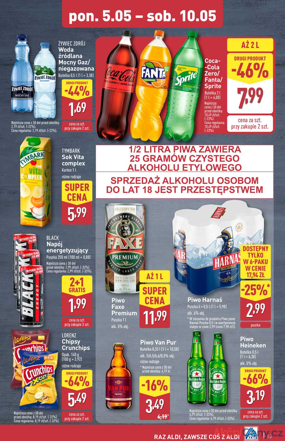 Leták Aldi Polsko 5.5.-10.5.2025 strana 15