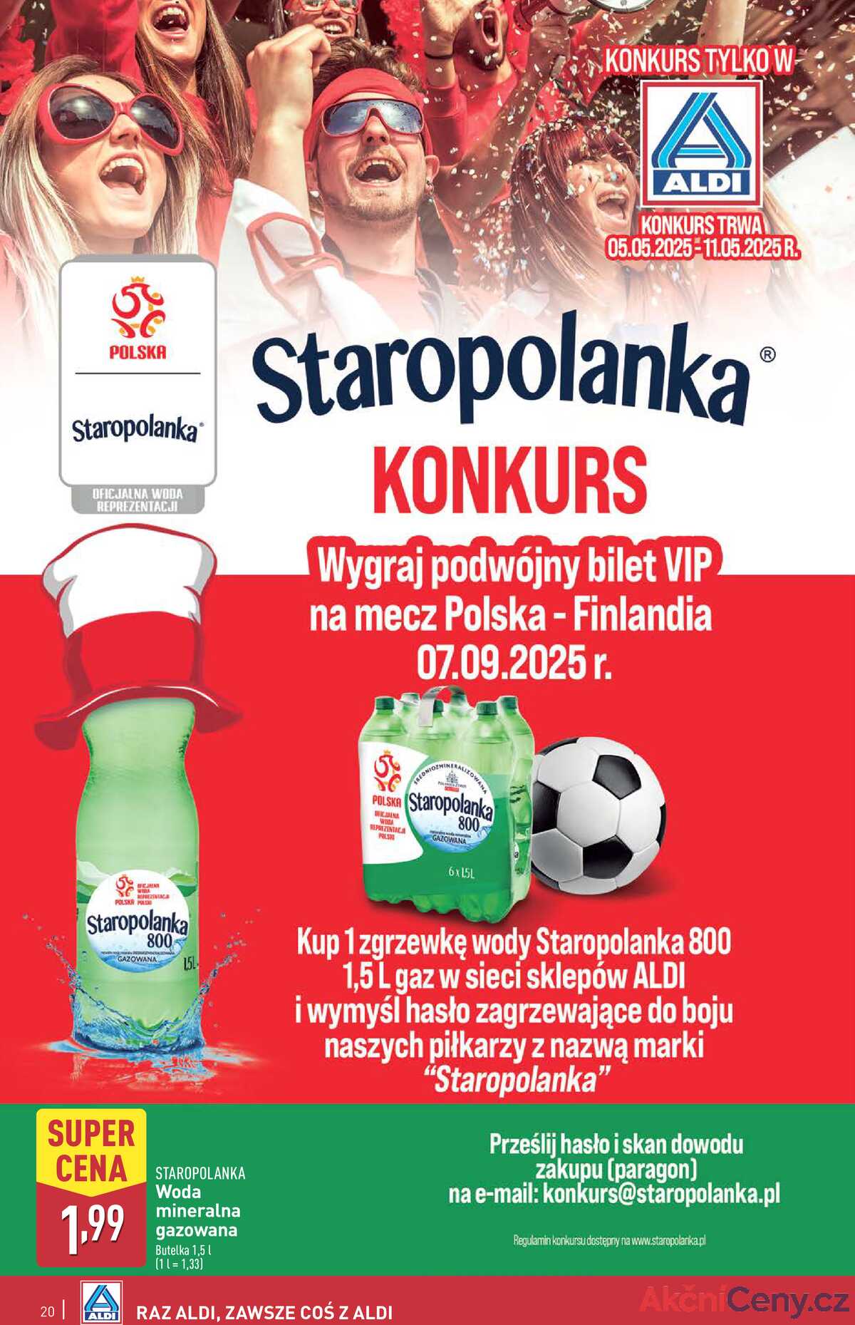 Leták Aldi Polsko 5.5.-10.5.2025 strana 20