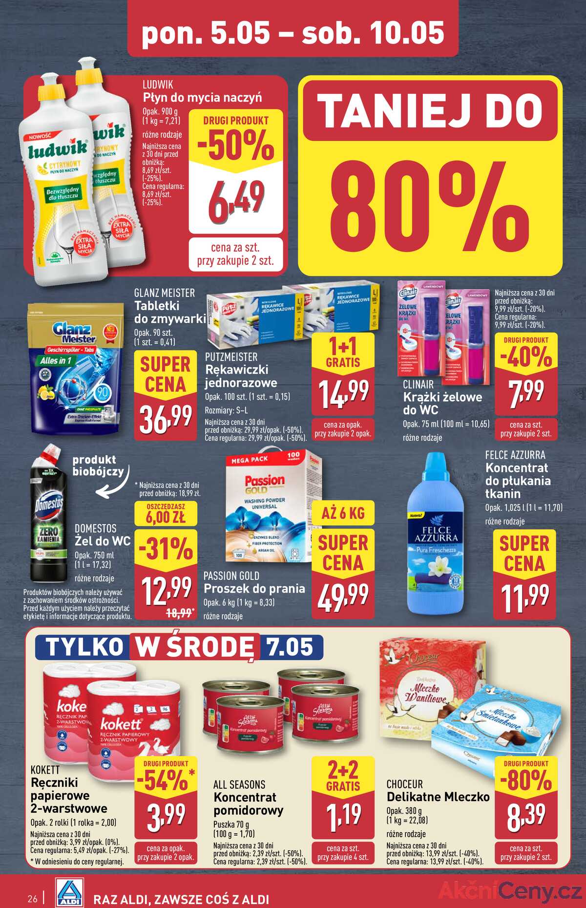 Leták Aldi Polsko 5.5.-10.5.2025 strana 26