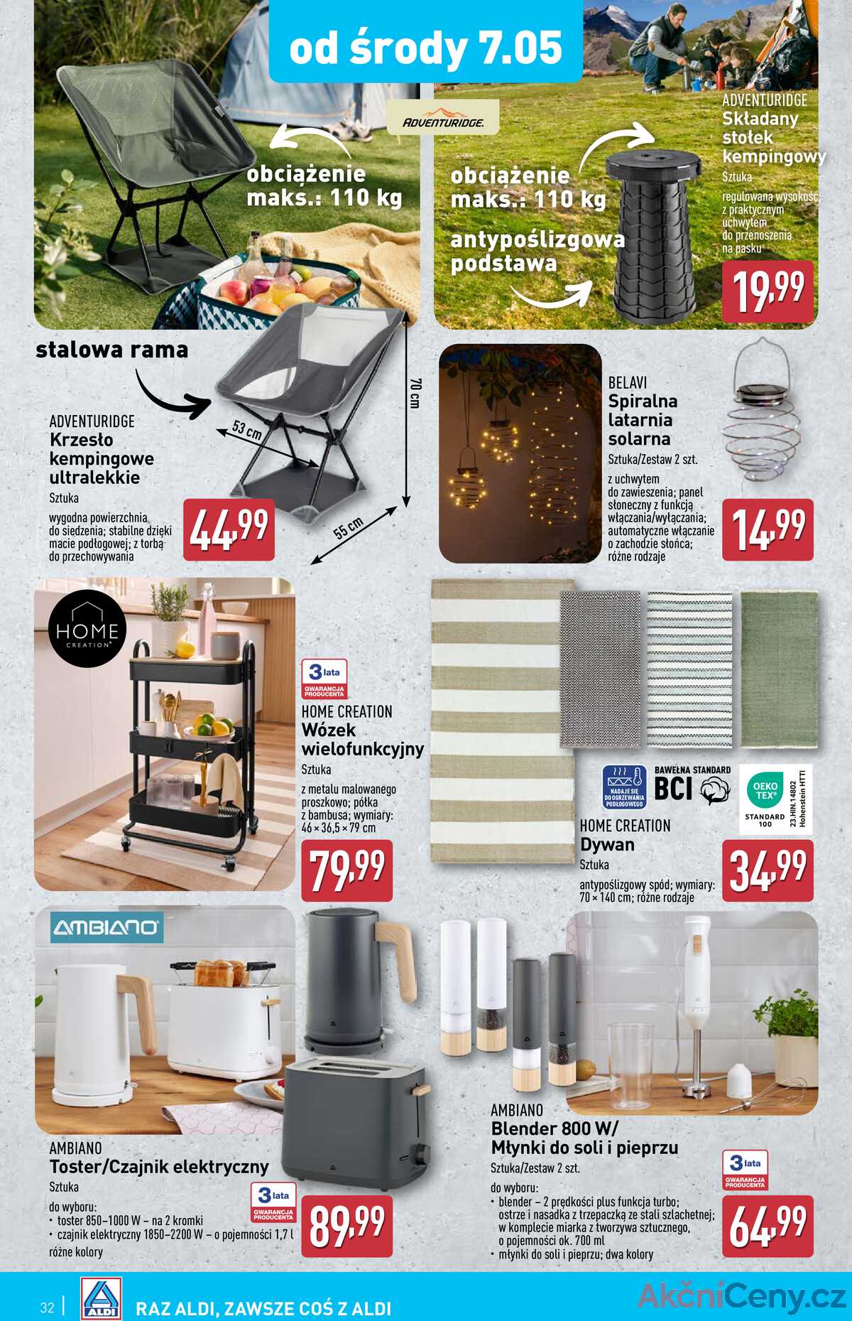 Leták Aldi Polsko 5.5.-10.5.2025 strana 32