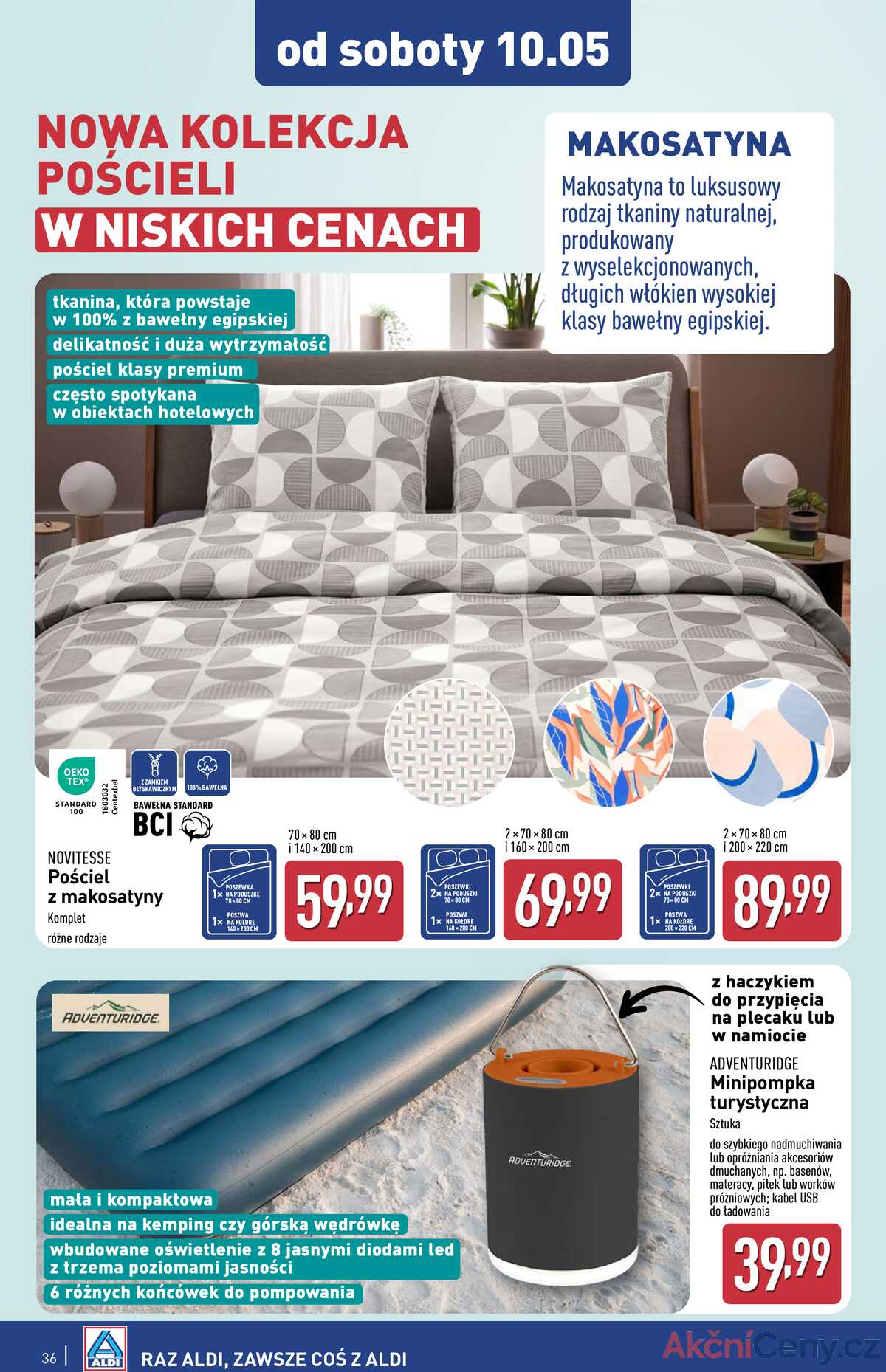 Leták Aldi Polsko 5.5.-10.5.2025 strana 36