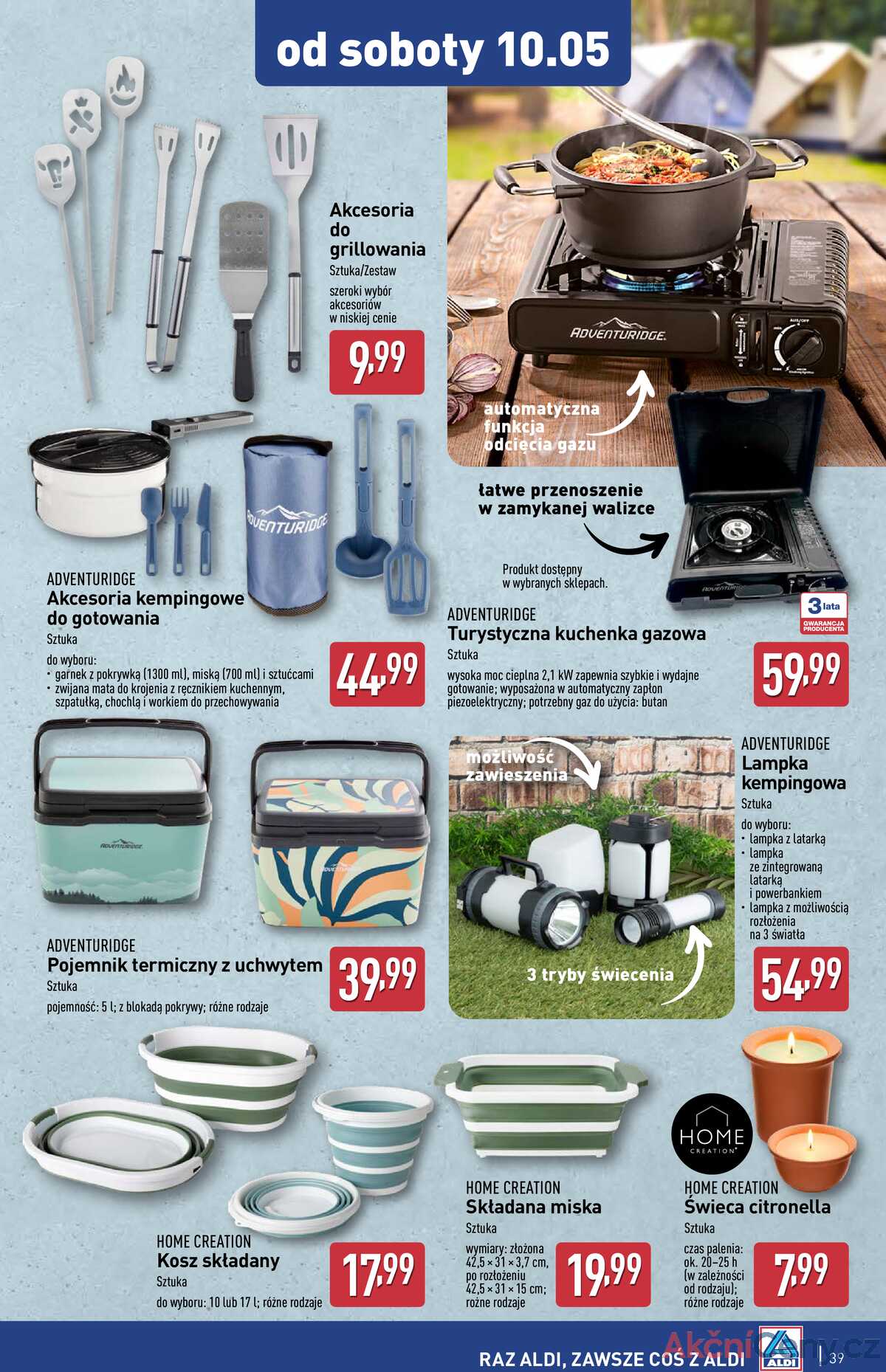 Leták Aldi Polsko 5.5.-10.5.2025 strana 39