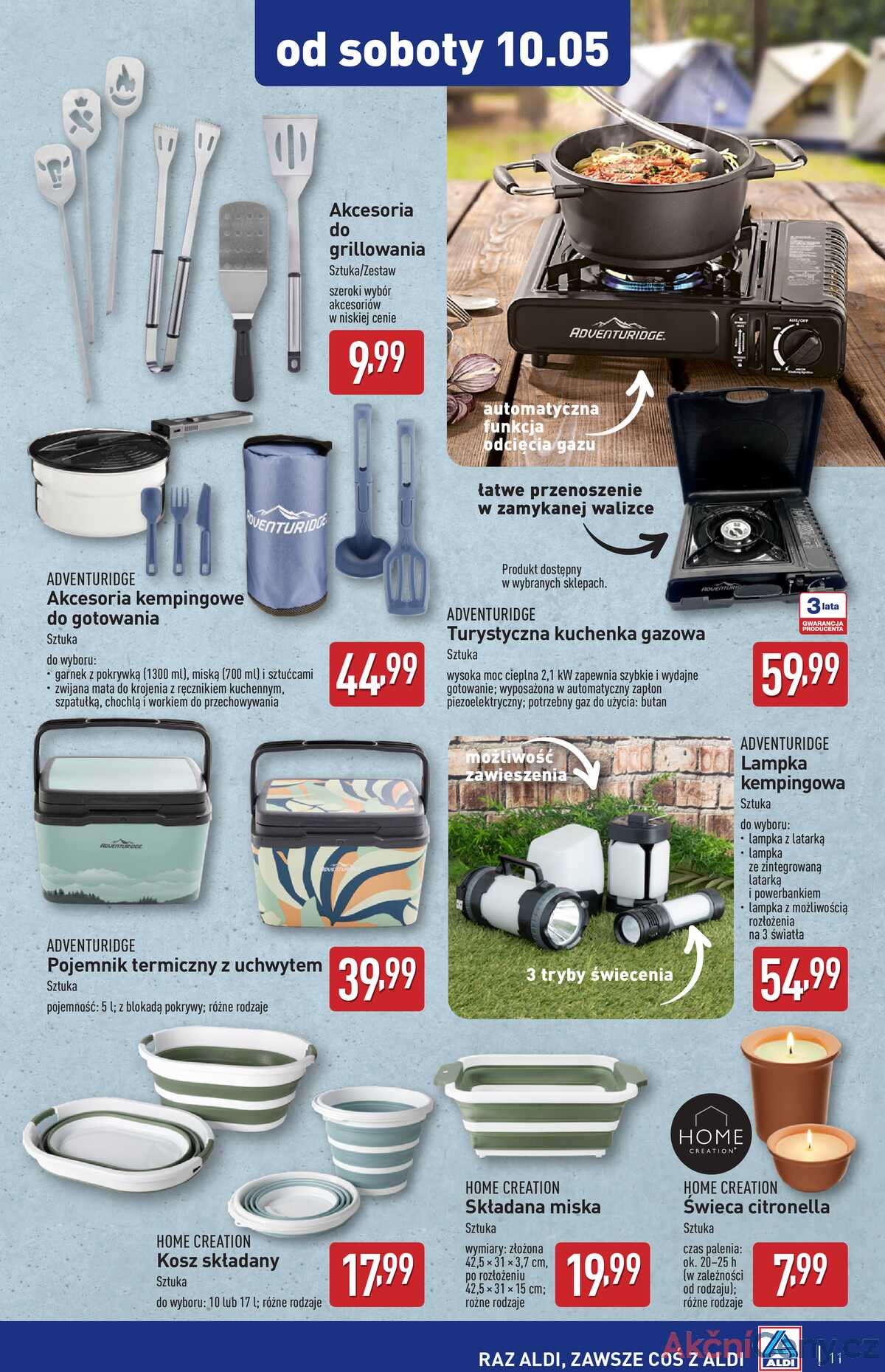 Leták Aldi Polsko 7.5.-13.5.2025 - Průmyslové výrobky a textil strana 11