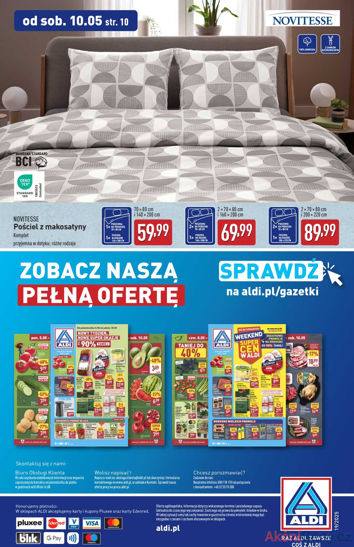 Leták Aldi Polsko 7.5.-13.5.2025 - Průmyslové výrobky a textil strana 14