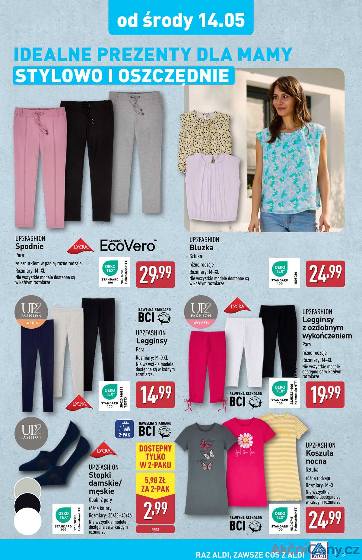 Leták Aldi Polsko 14.5.-20.5.2025 - Průmyslové výrobky a textil strana 3