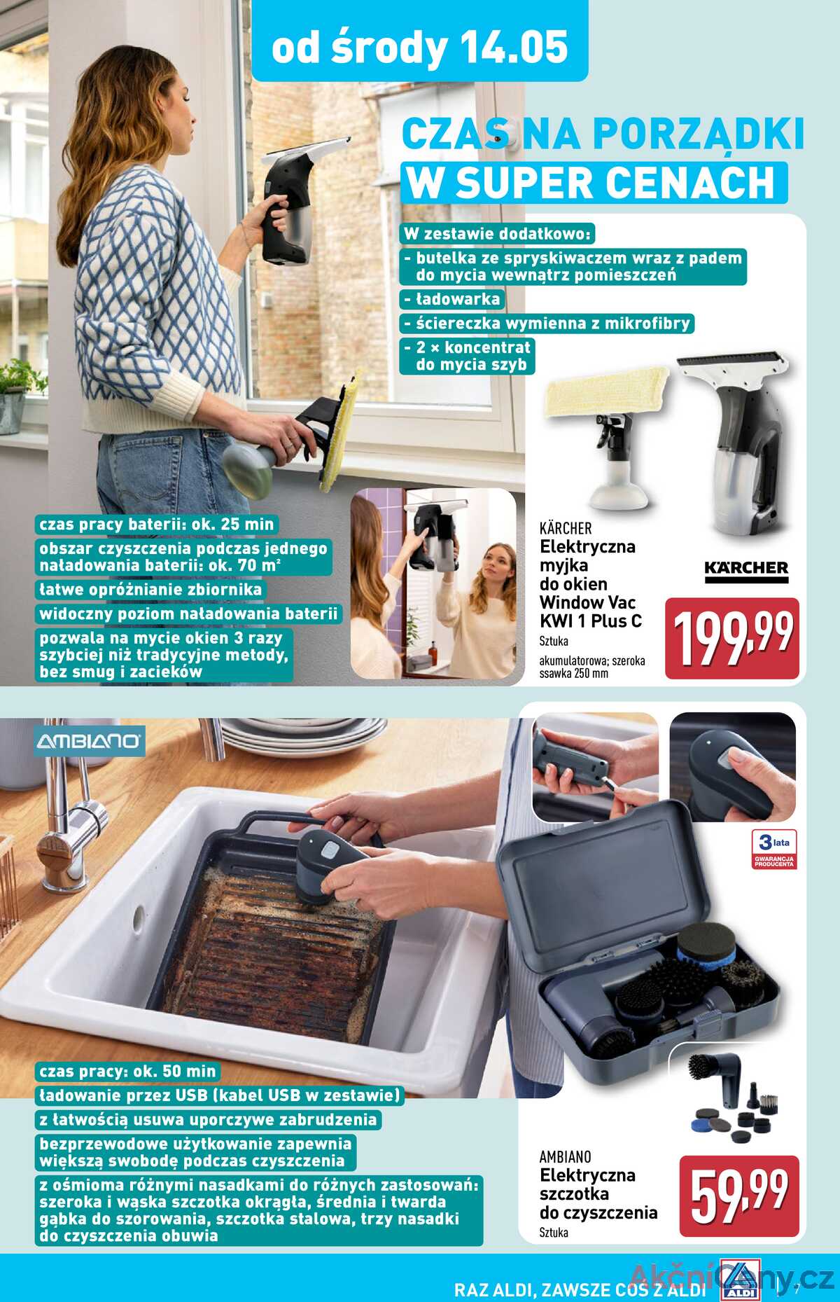 Leták Aldi Polsko 14.5.-20.5.2025 - Průmyslové výrobky a textil strana 7