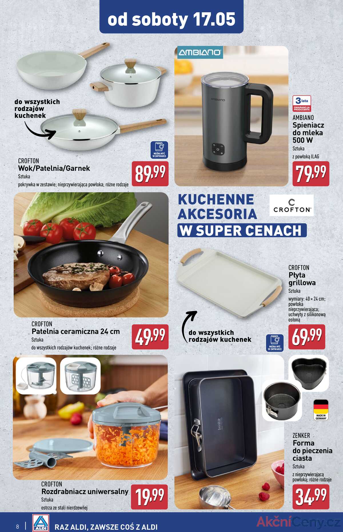 Leták Aldi Polsko 14.5.-20.5.2025 - Průmyslové výrobky a textil strana 8