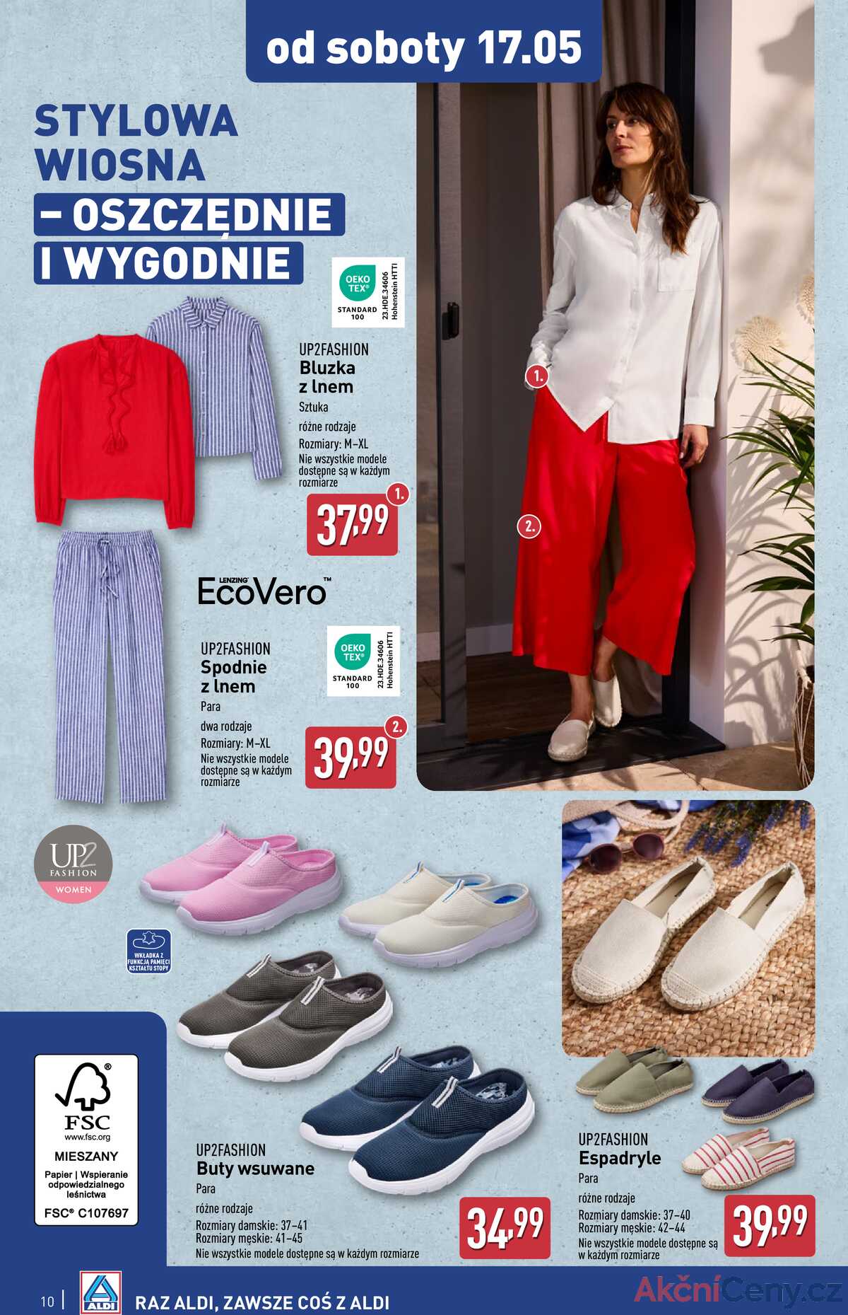 Leták Aldi Polsko 14.5.-20.5.2025 - Průmyslové výrobky a textil strana 10