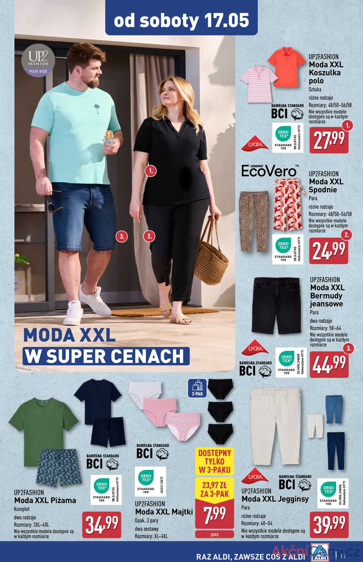 Leták Aldi Polsko 14.5.-20.5.2025 - Průmyslové výrobky a textil strana 11