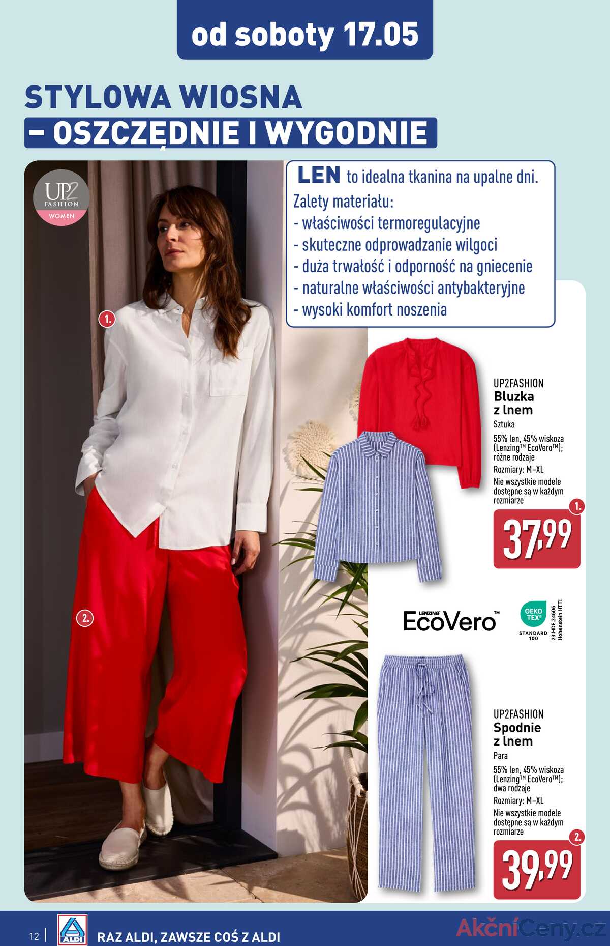 Leták Aldi Polsko 14.5.-20.5.2025 - Průmyslové výrobky a textil strana 12