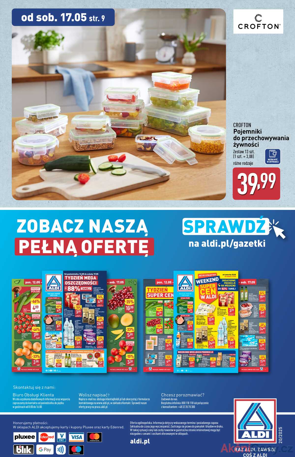Leták Aldi Polsko 14.5.-20.5.2025 - Průmyslové výrobky a textil strana 14