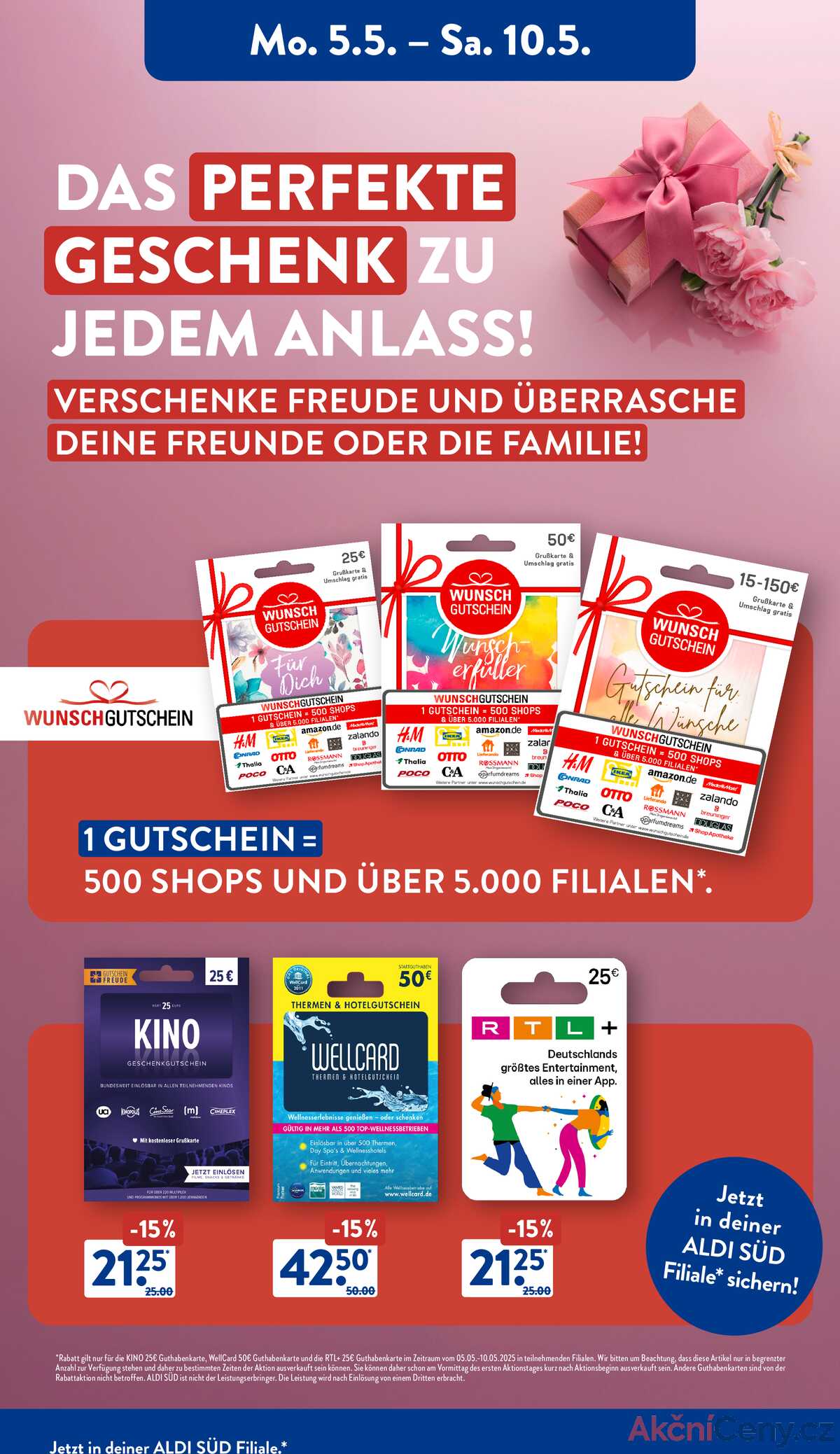 Leták ALDI SÜD Německo 5.5.-11.5.2025 strana 45