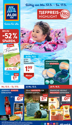 Leták ALDI SÜD Německo 12.5.-18.5.2025