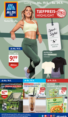 Leták ALDI SÜD Německo 19.5.-25.5.2025