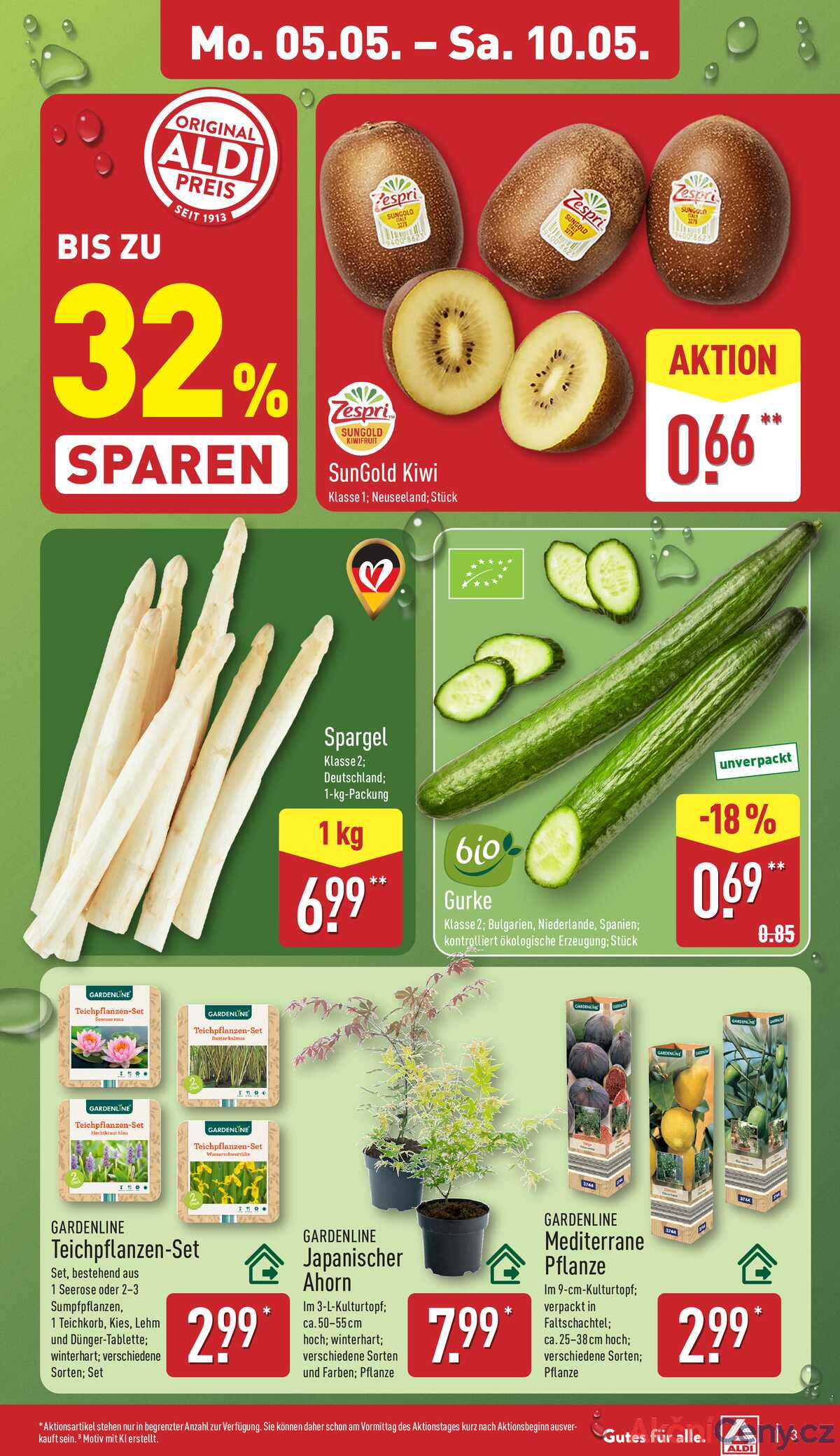 Leták ALDI Německo 5.5.-11.5.2025 strana 3