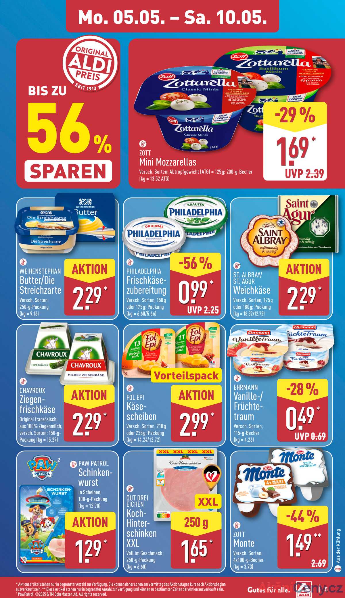 Leták ALDI Německo 5.5.-11.5.2025 strana 7