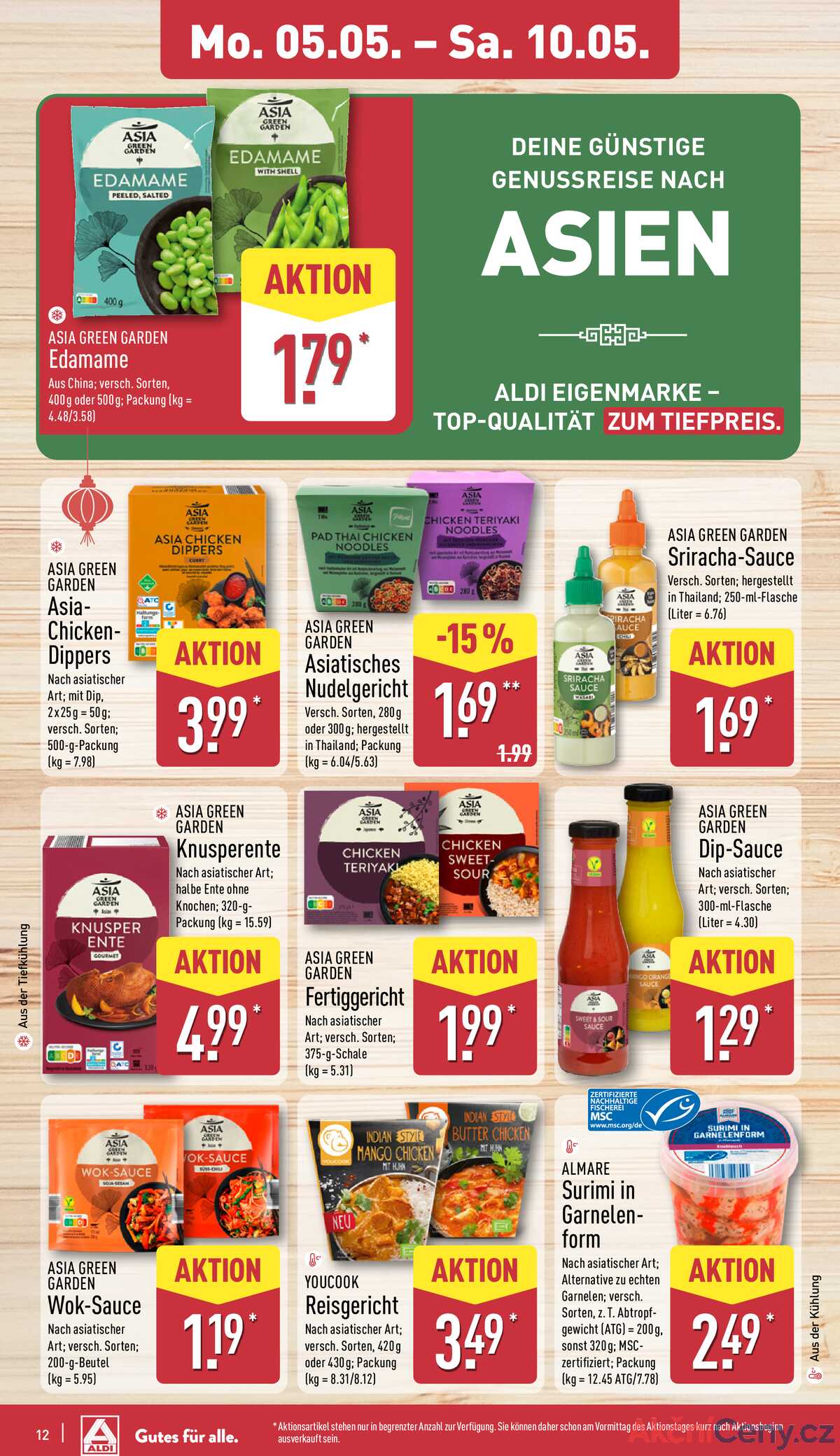 Leták ALDI Německo 5.5.-11.5.2025 strana 14