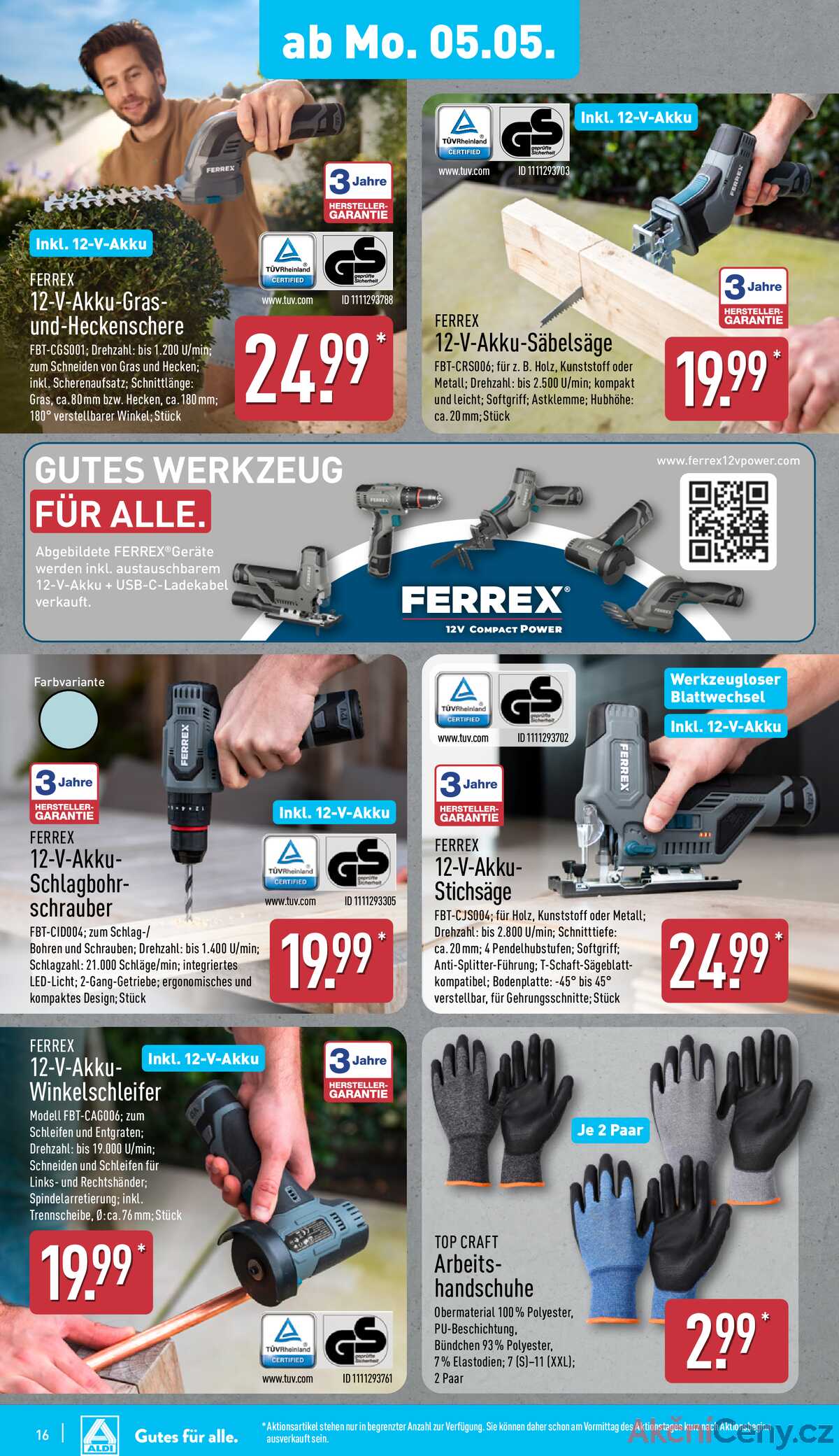 Leták ALDI Německo 5.5.-11.5.2025 strana 18
