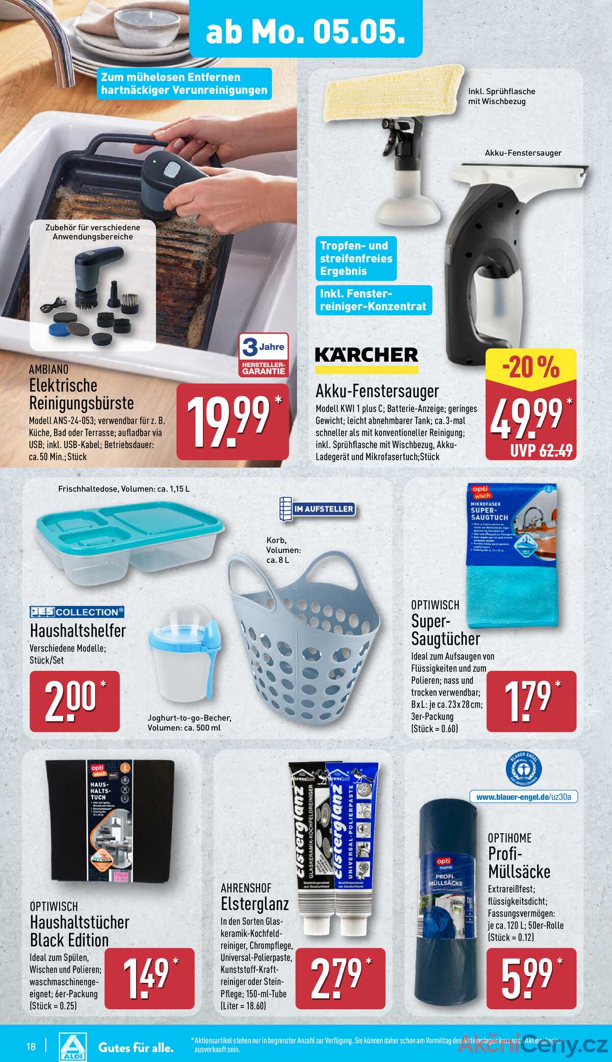 Leták ALDI Německo 5.5.-11.5.2025 strana 20