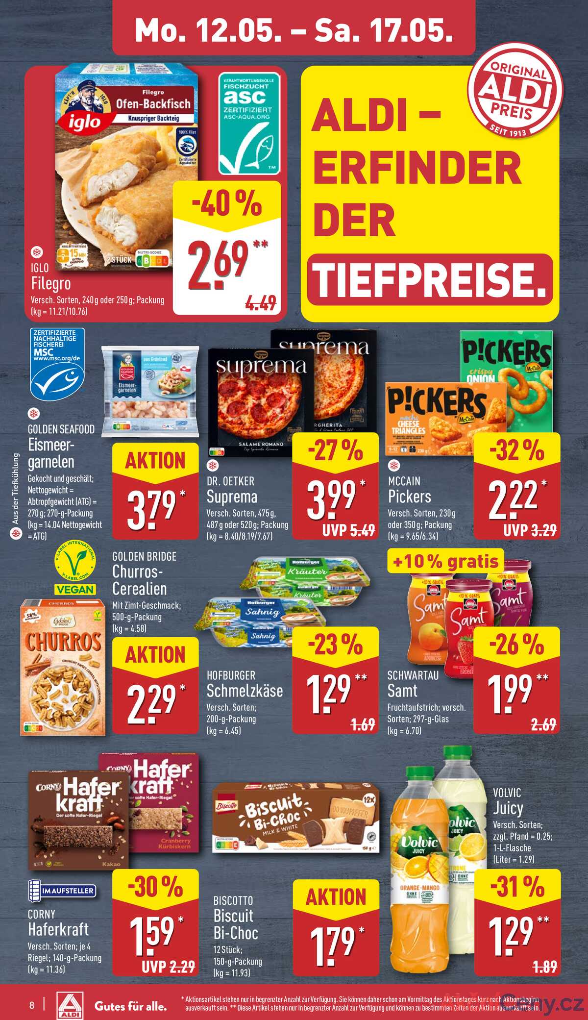Leták ALDI Německo 12.5.-18.5.2025 strana 8