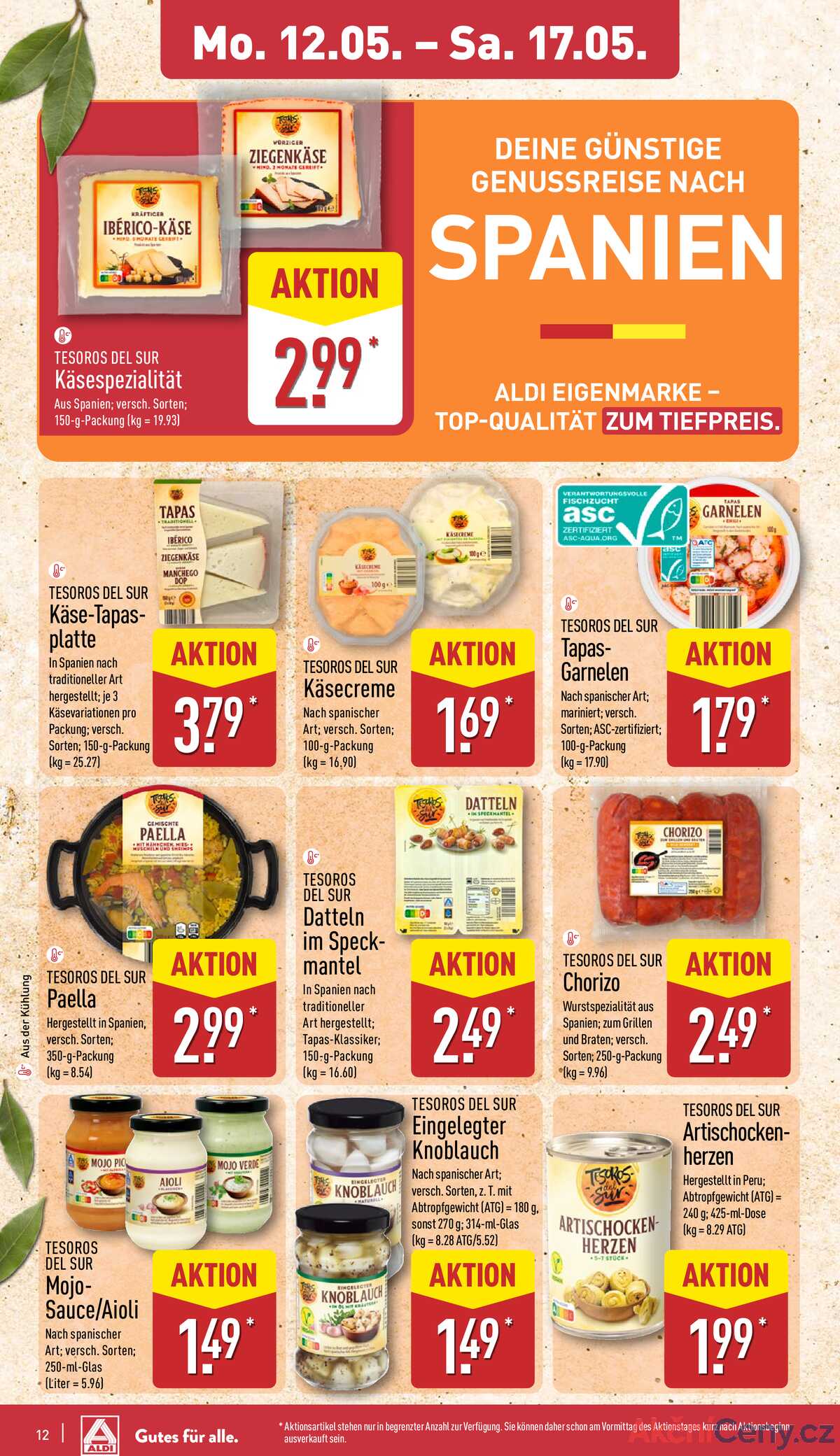 Leták ALDI Německo 12.5.-18.5.2025 strana 12