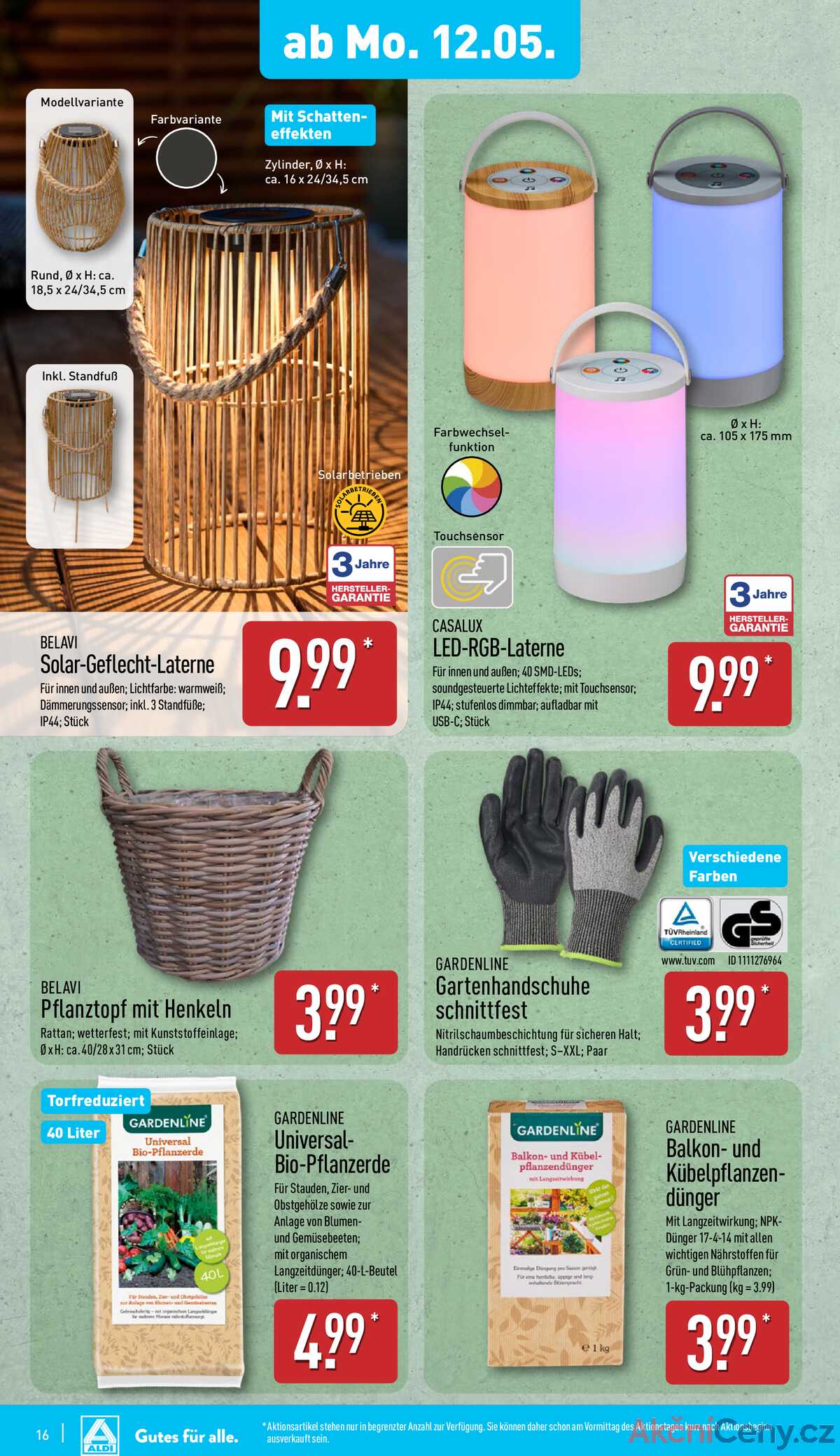 Leták ALDI Německo 12.5.-18.5.2025 strana 16