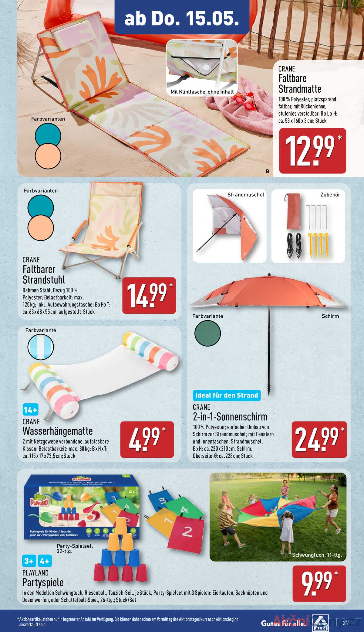 Leták ALDI Německo 12.5.-18.5.2025 strana 27