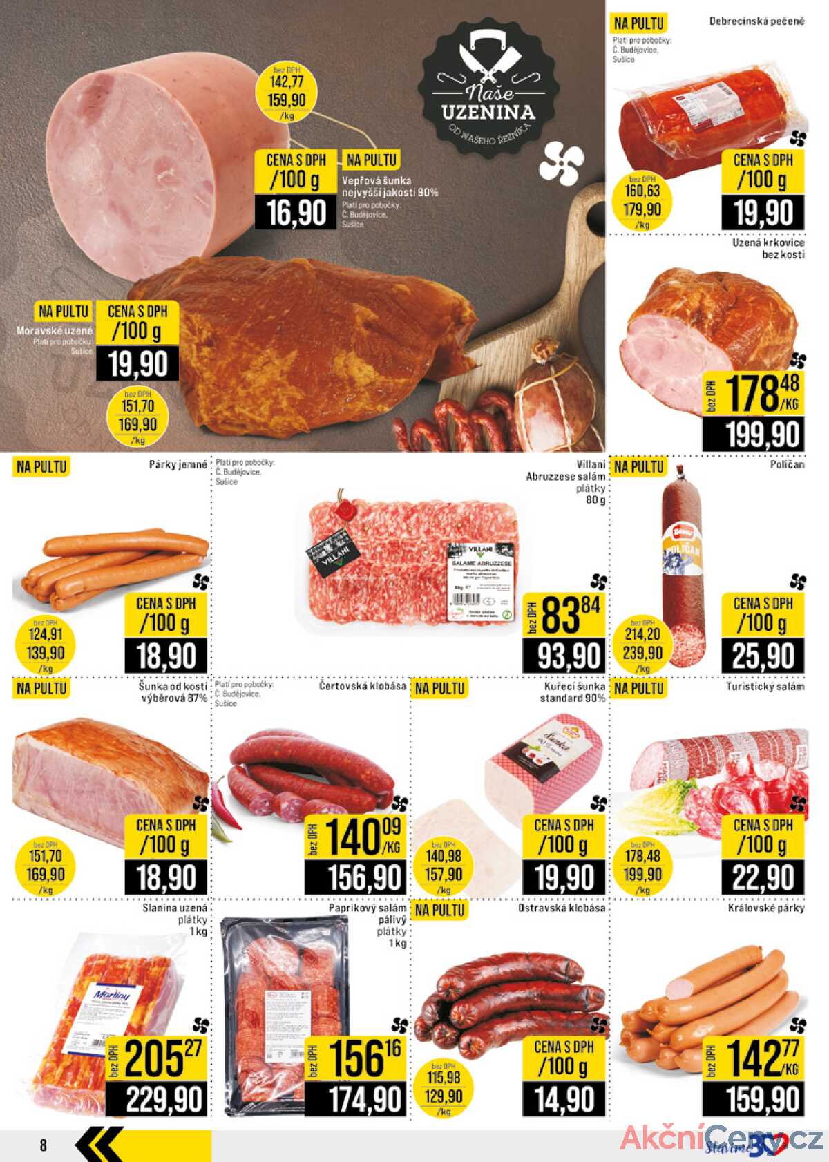 JIP Cash & Carry České Budějovice, Most, Náchod, Polička, Sušice a Svoboda nad Úpou od 7.5. do 13.5.2025 strana 8