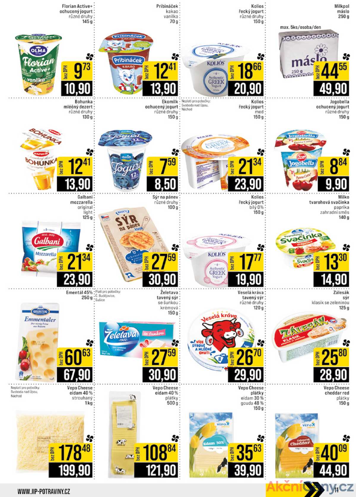 JIP Cash & Carry České Budějovice, Most, Náchod, Polička, Sušice a Svoboda nad Úpou od 7.5. do 13.5.2025 strana 11