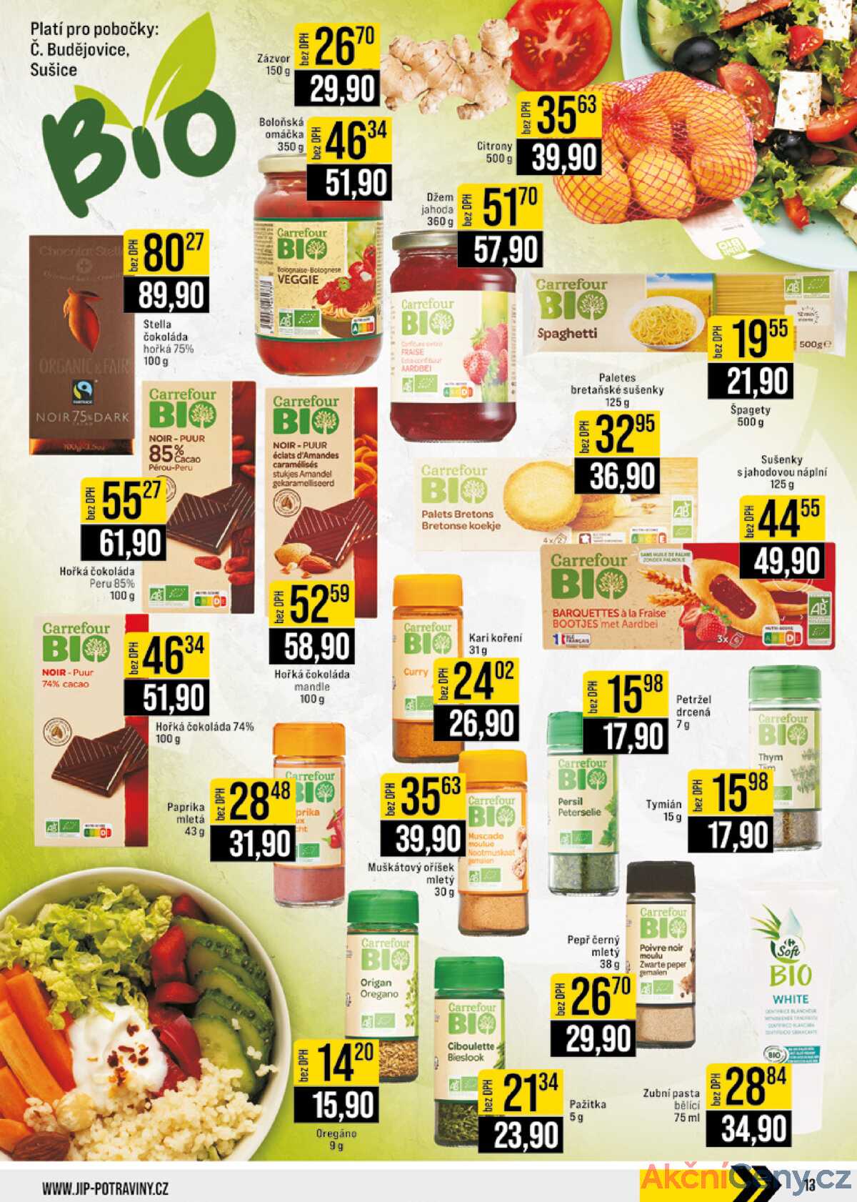 JIP Cash & Carry České Budějovice, Most, Náchod, Polička, Sušice a Svoboda nad Úpou od 7.5. do 13.5.2025 strana 13