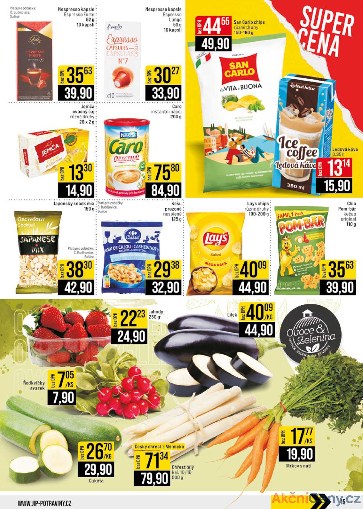 JIP Cash & Carry České Budějovice, Most, Náchod, Polička, Sušice a Svoboda nad Úpou od 7.5. do 13.5.2025 strana 15