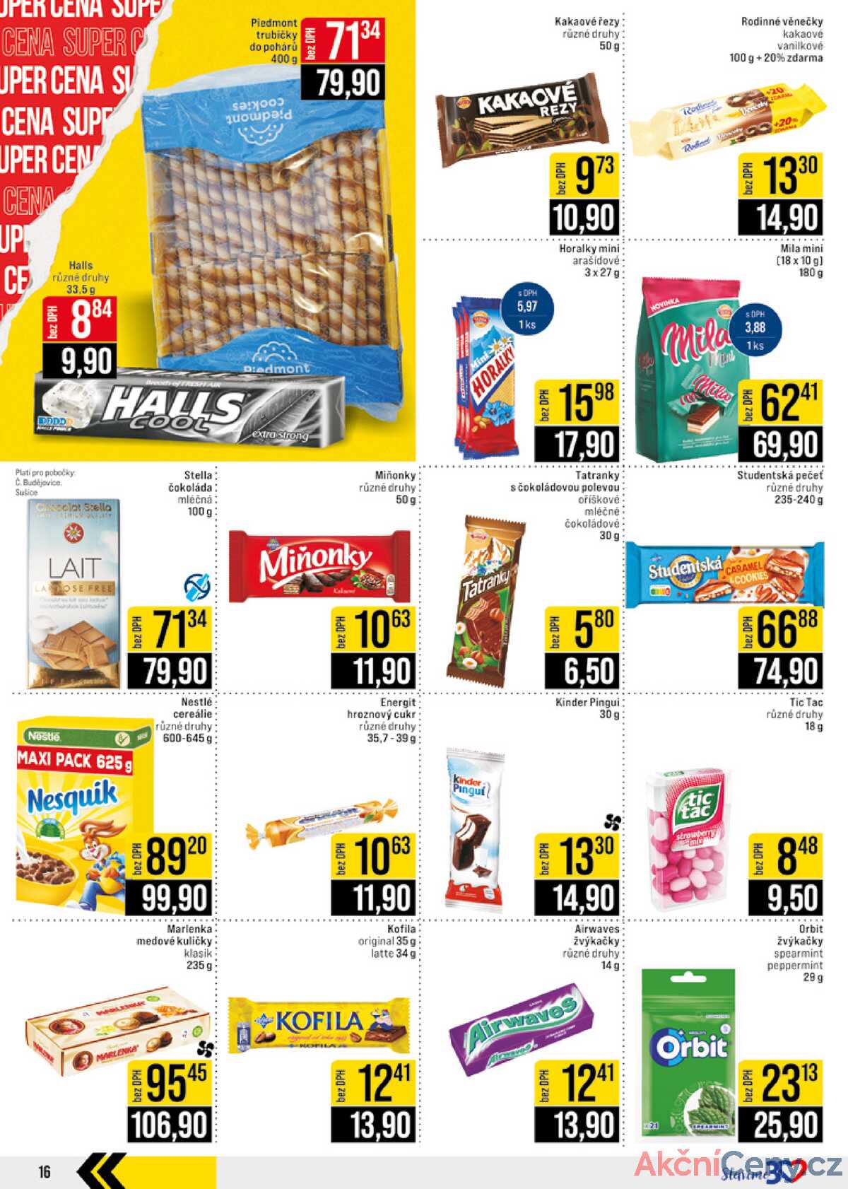 JIP Cash & Carry České Budějovice, Most, Náchod, Polička, Sušice a Svoboda nad Úpou od 7.5. do 13.5.2025 strana 16