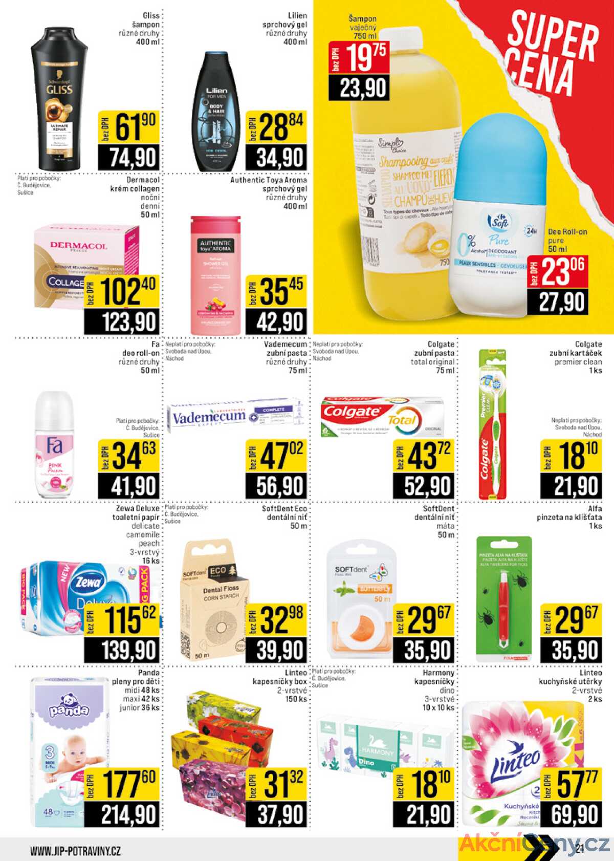 JIP Cash & Carry České Budějovice, Most, Náchod, Polička, Sušice a Svoboda nad Úpou od 7.5. do 13.5.2025 strana 21
