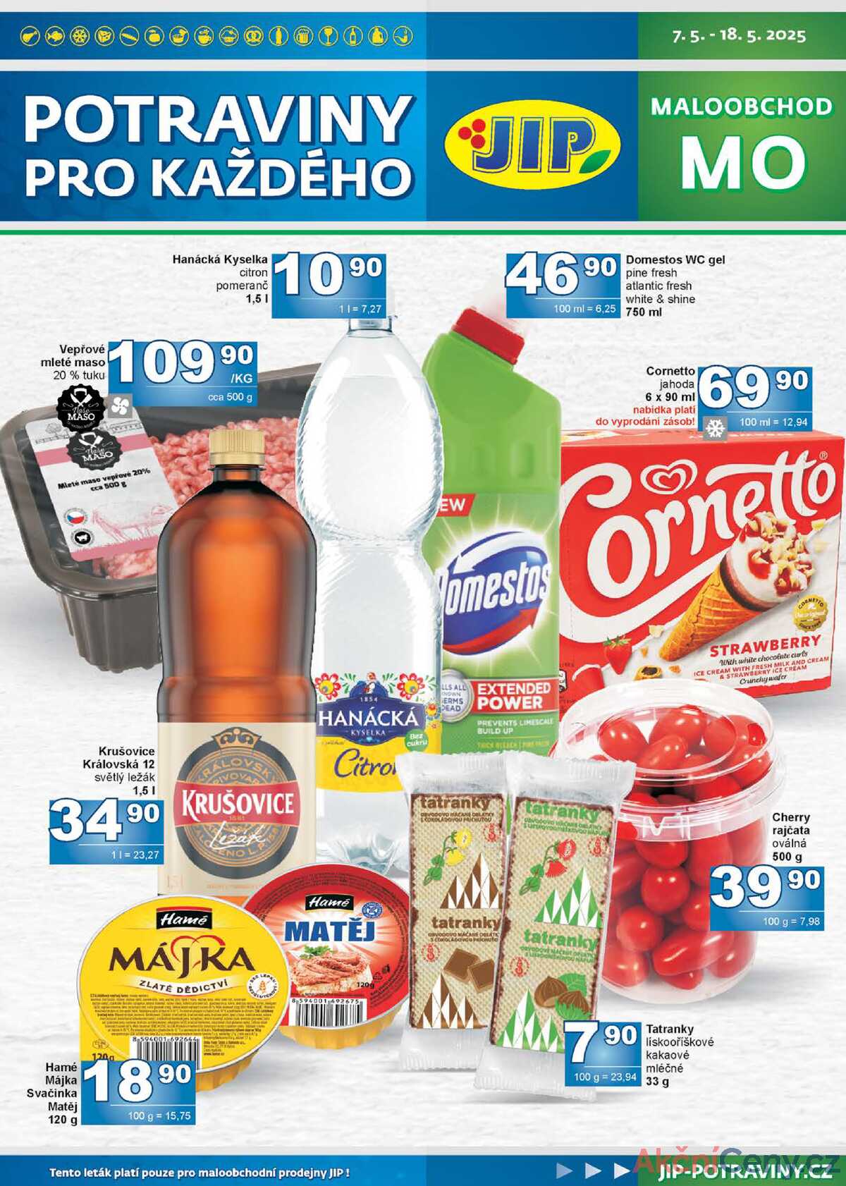 JIP Maloobchod od 7.5. do 18.5.2025 strana 1