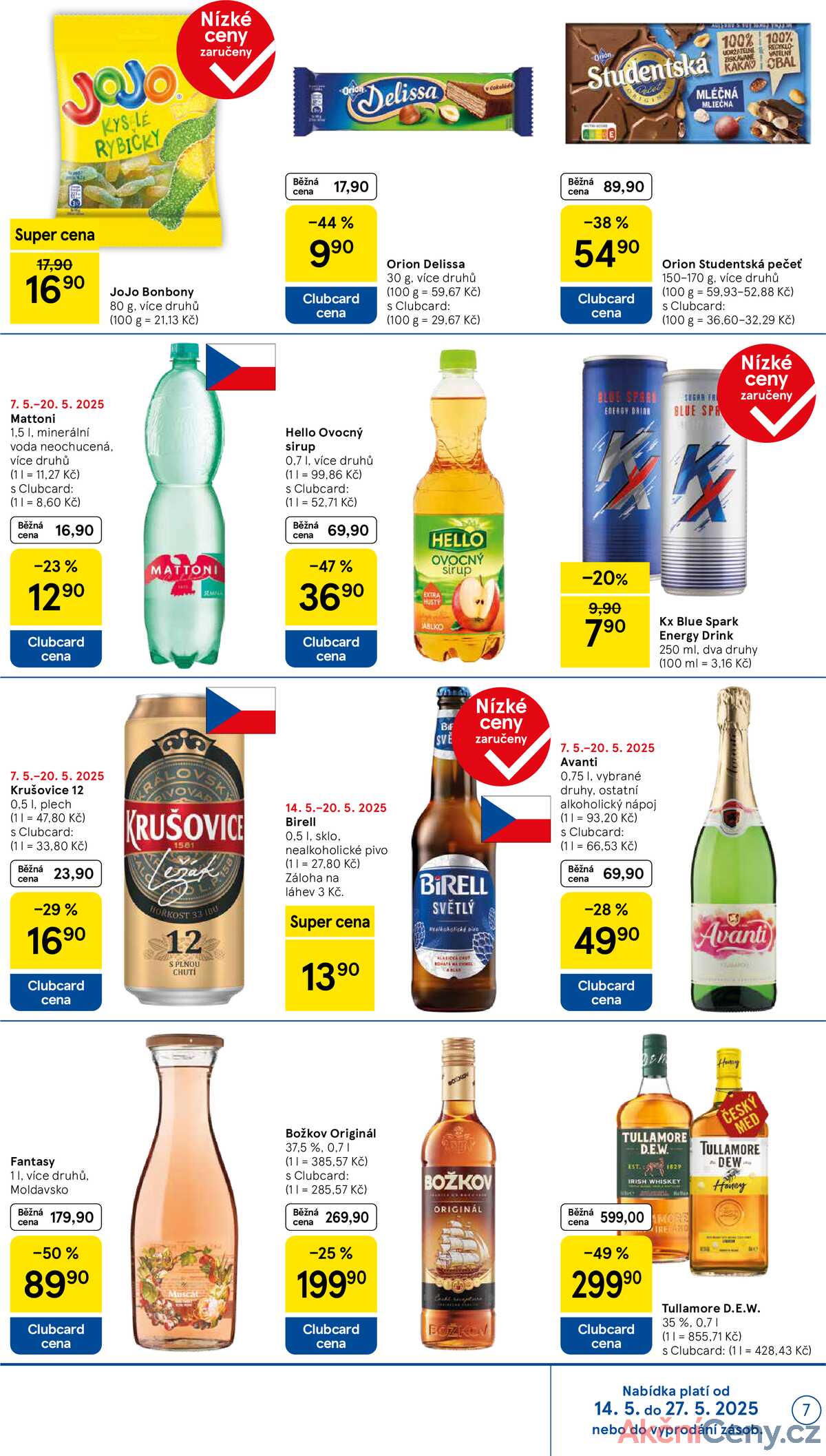 Tesco supermarkety od 14.5. do 20.5.2025 strana 7