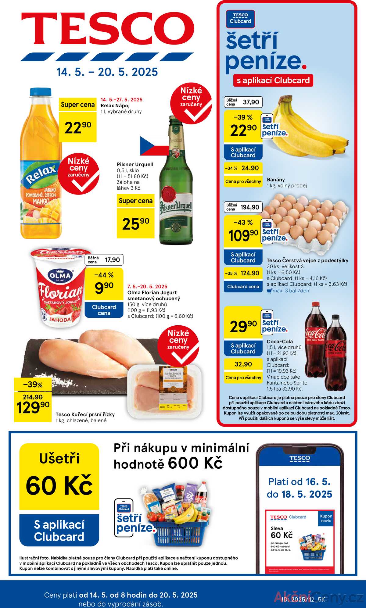 Tesco malé hypermarkety od 14.5. do 20.5.2025 strana 1