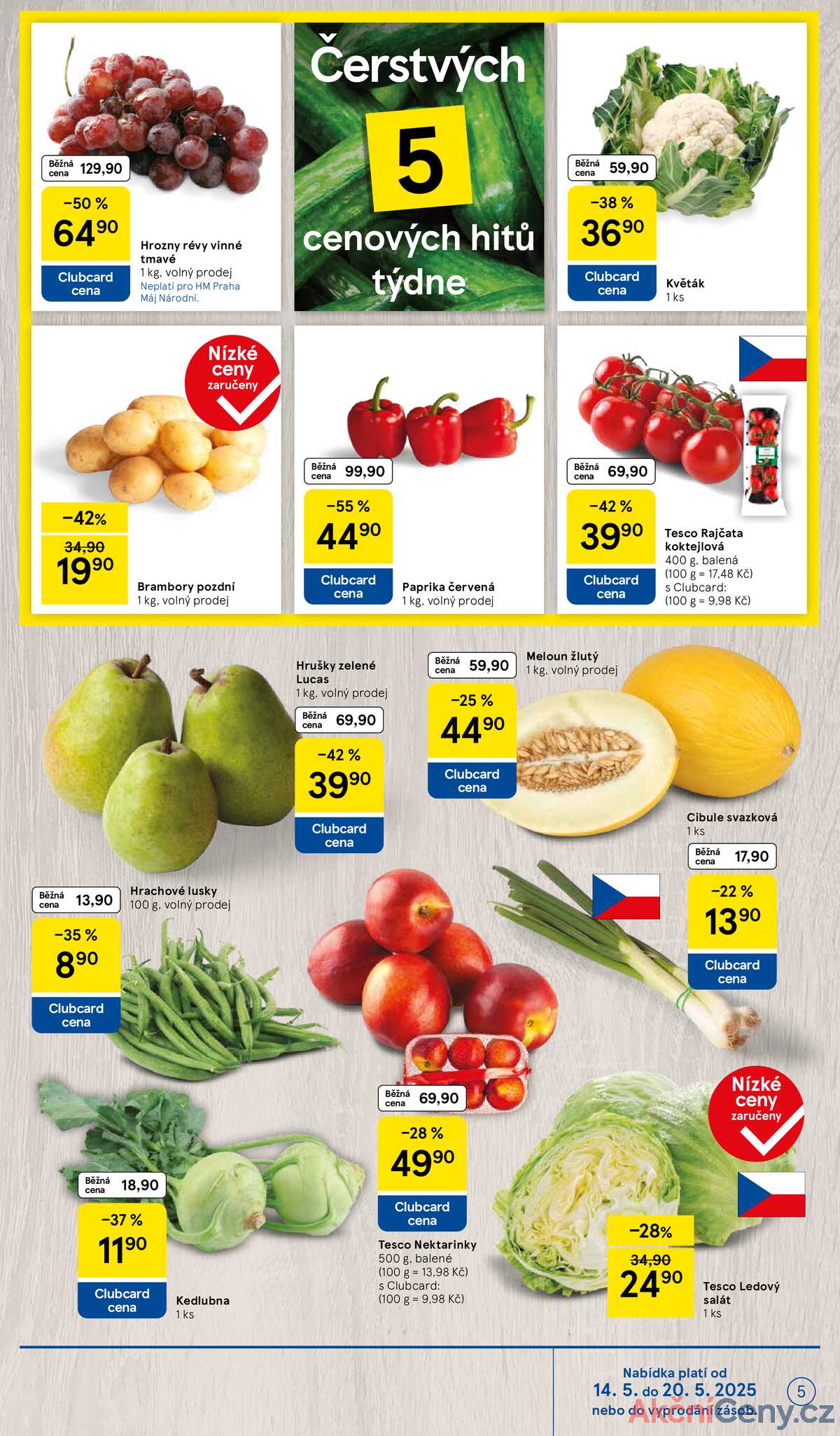 Tesco malé hypermarkety od 14.5. do 20.5.2025 strana 5