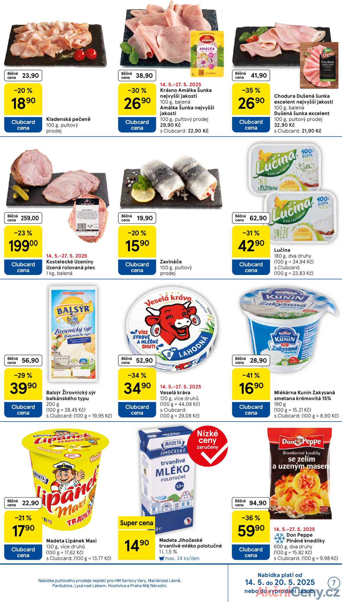 Tesco malé hypermarkety od 14.5. do 20.5.2025 strana 7