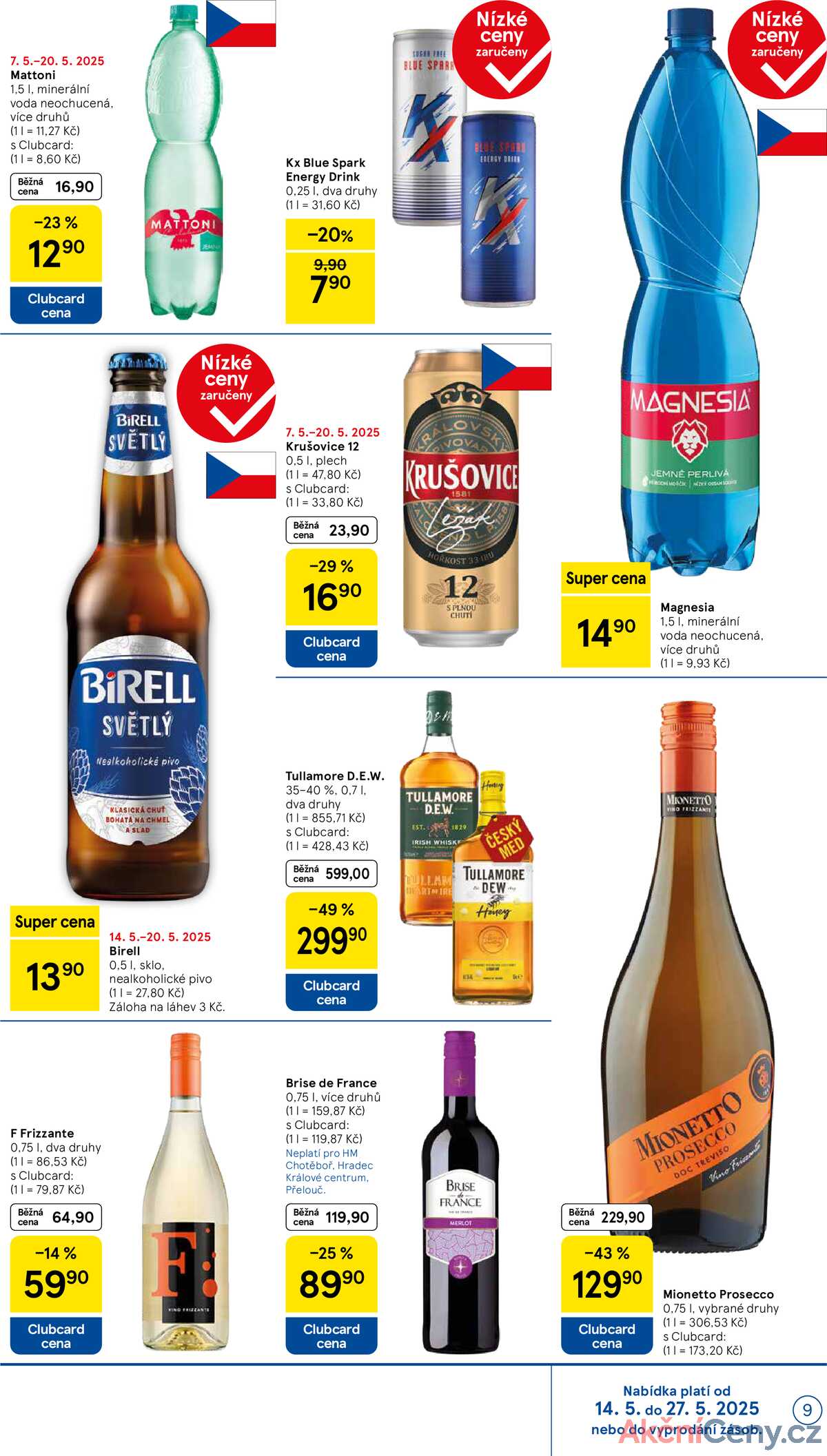 Tesco malé hypermarkety od 14.5. do 20.5.2025 strana 9