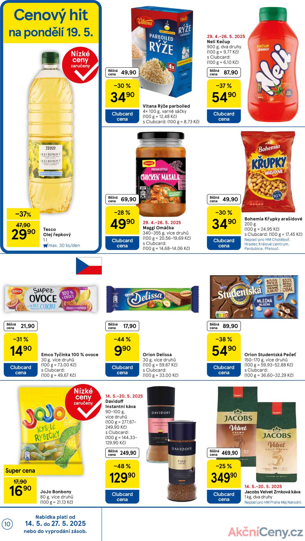 Tesco malé hypermarkety od 14.5. do 20.5.2025 strana 10