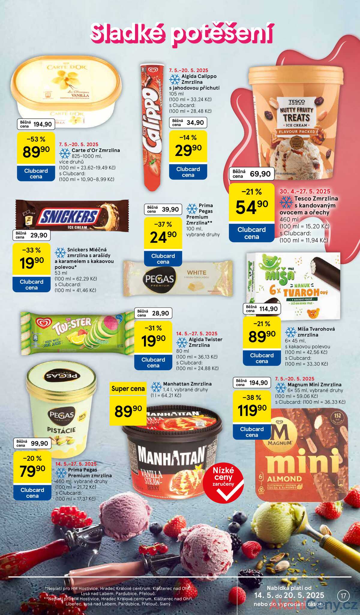 Tesco malé hypermarkety od 14.5. do 20.5.2025 strana 17