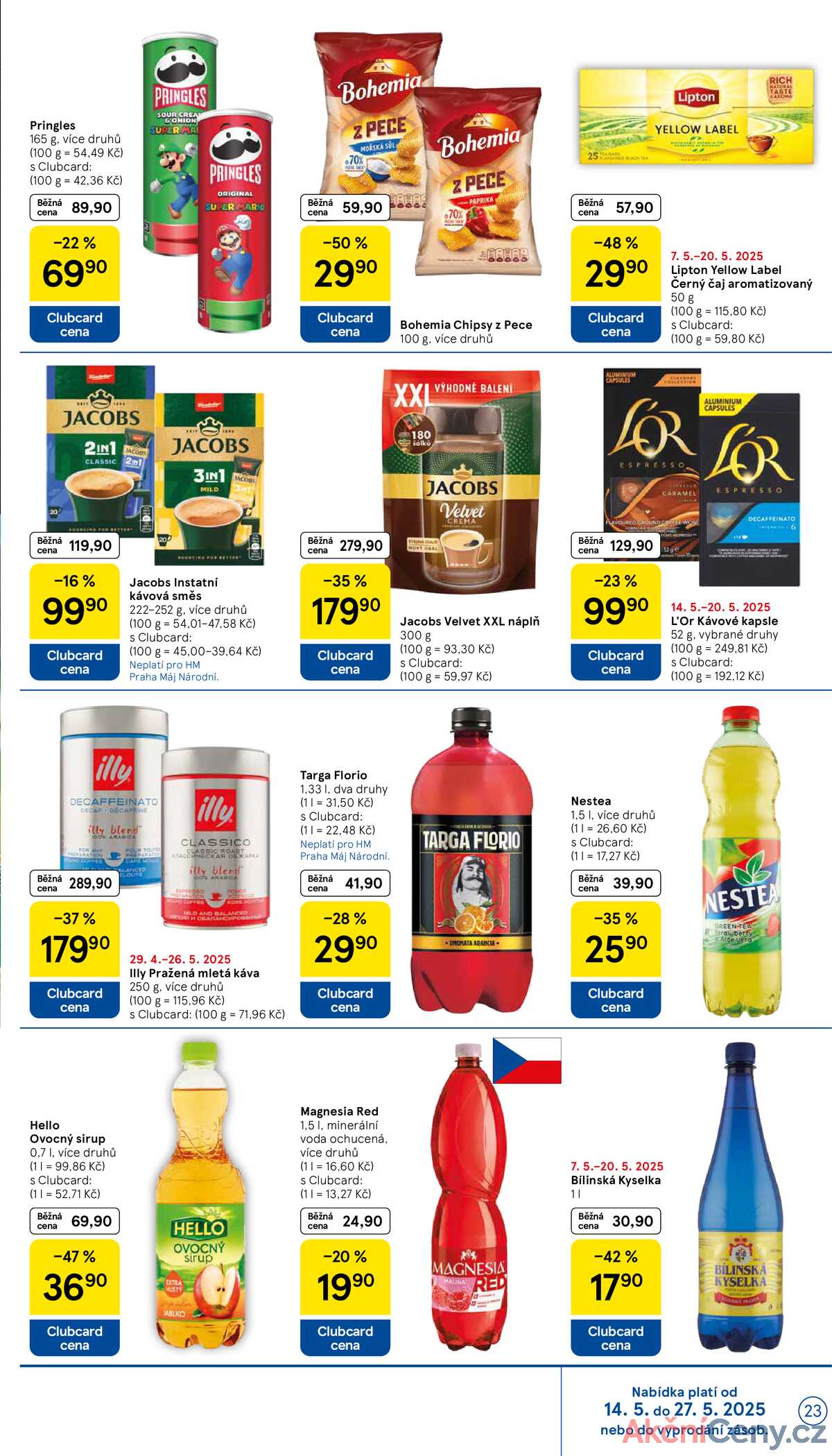Tesco malé hypermarkety od 14.5. do 20.5.2025 strana 23