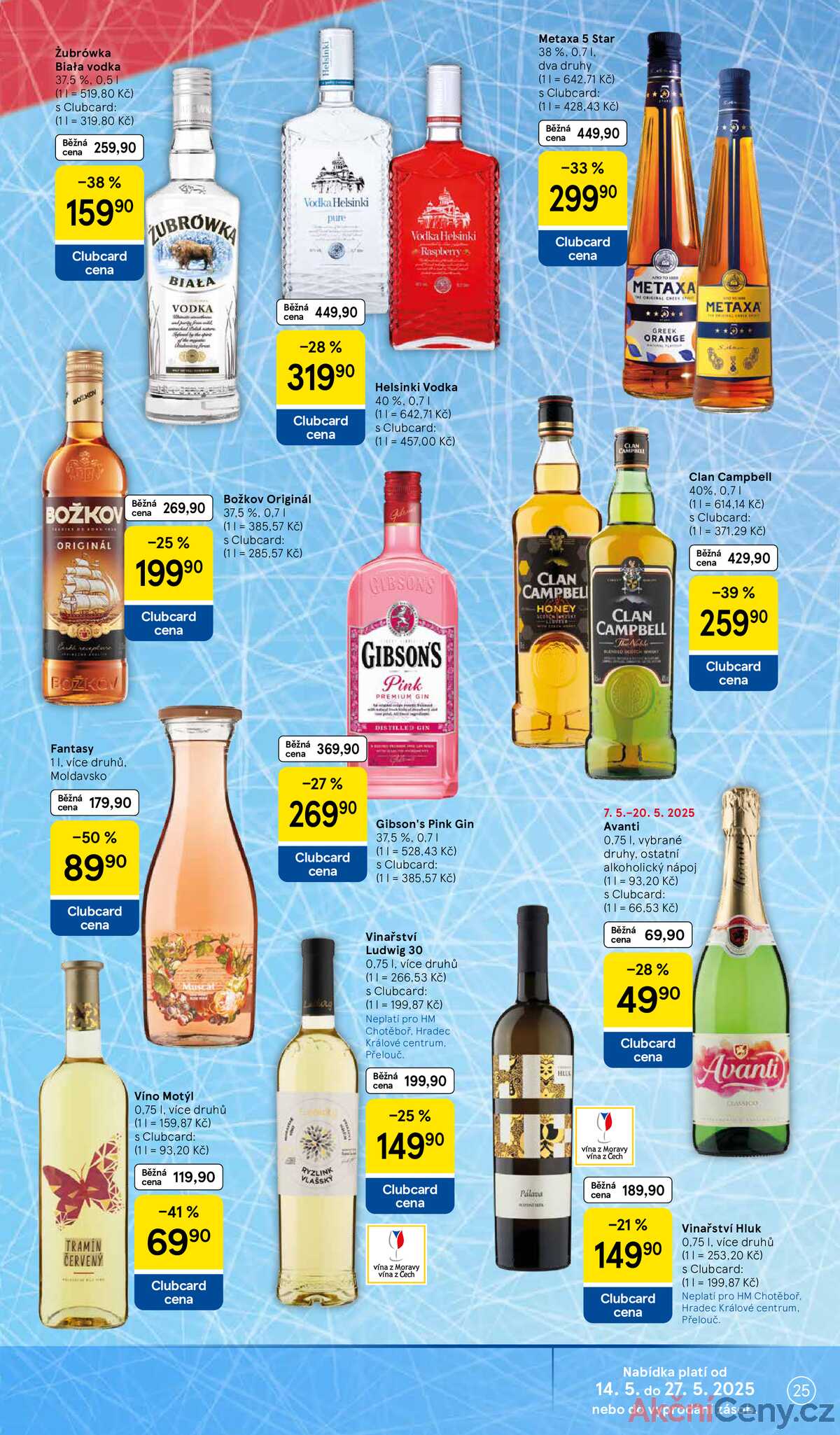 Tesco malé hypermarkety od 14.5. do 20.5.2025 strana 25
