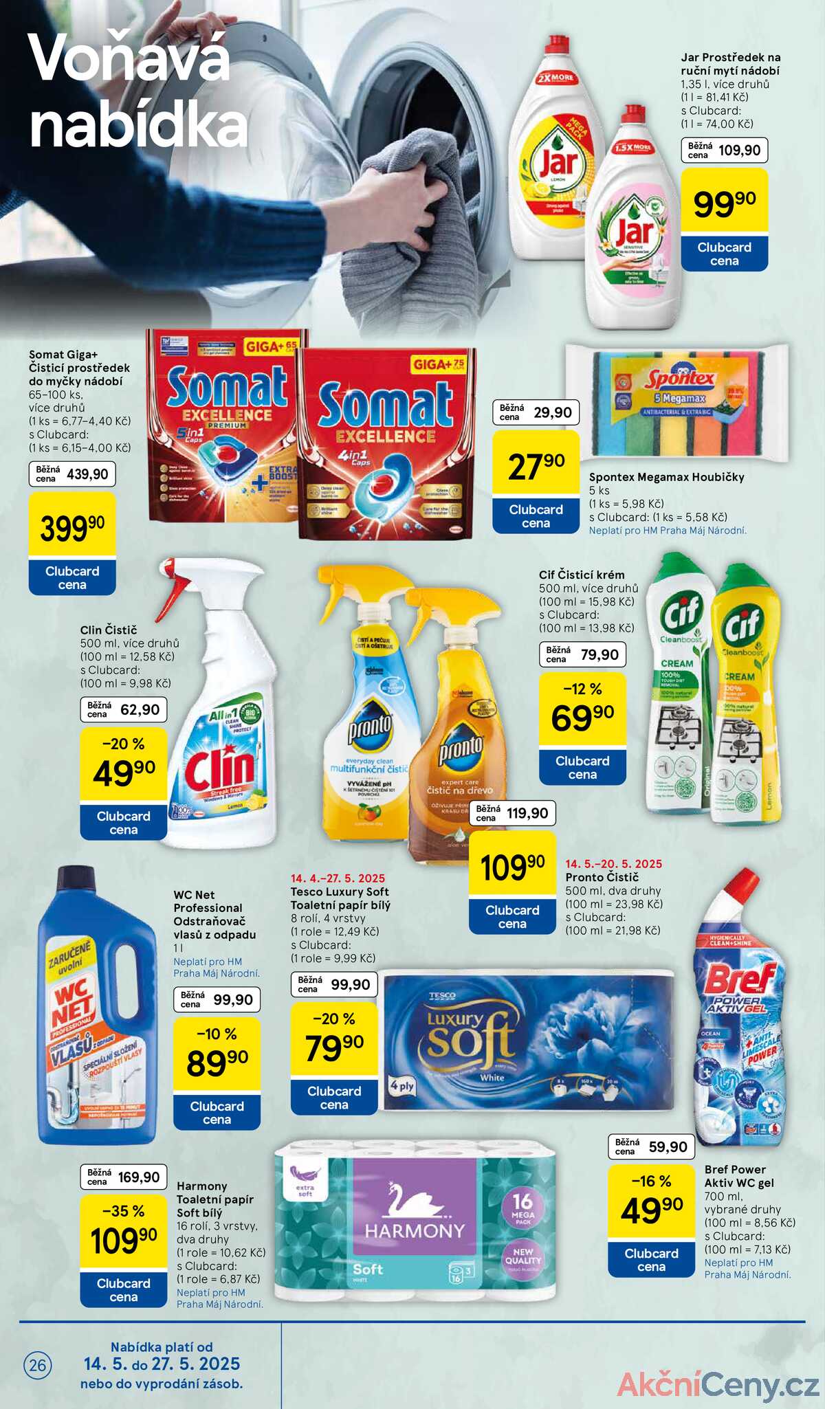 Tesco malé hypermarkety od 14.5. do 20.5.2025 strana 26