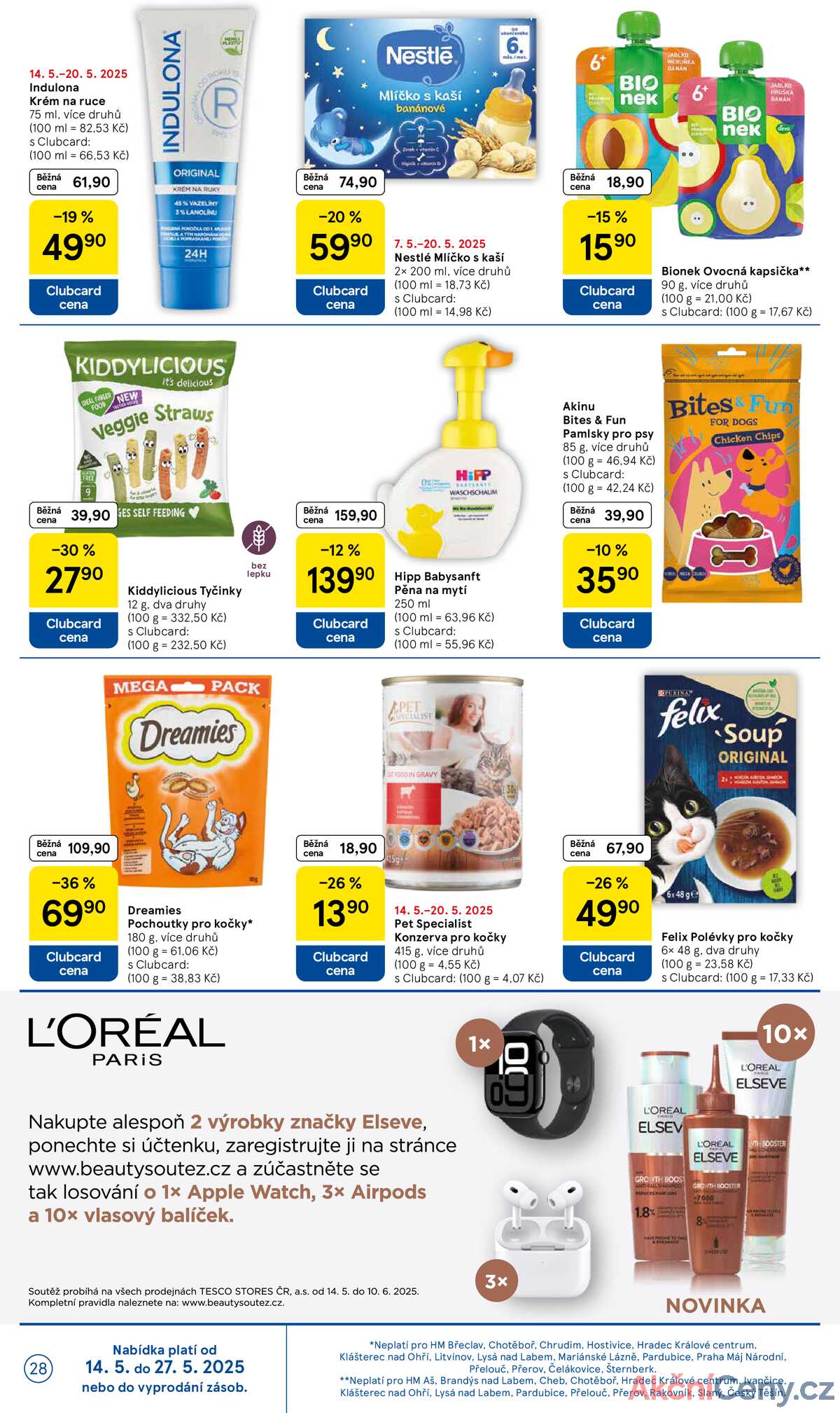 Tesco malé hypermarkety od 14.5. do 20.5.2025 strana 28