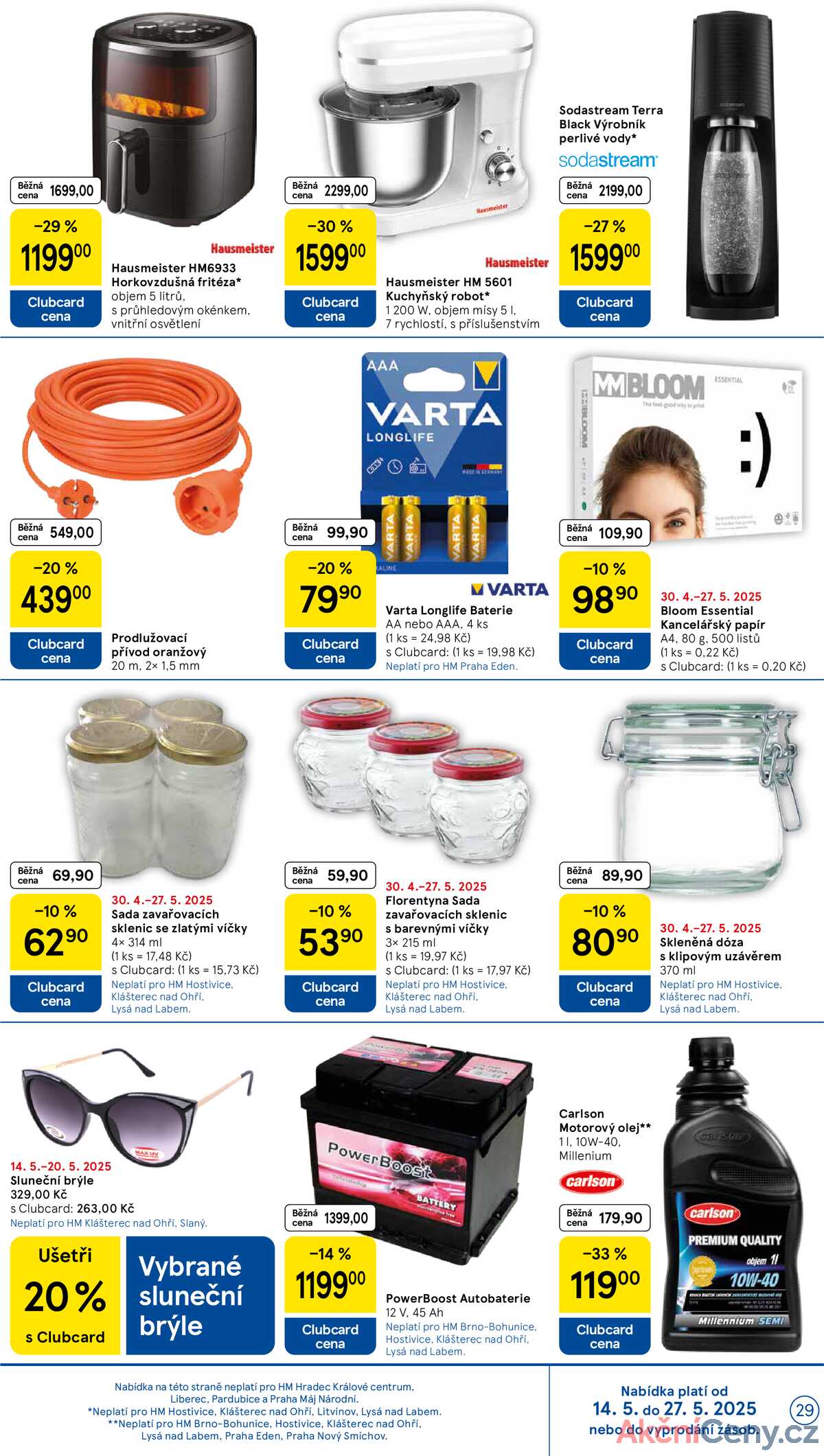Tesco malé hypermarkety od 14.5. do 20.5.2025 strana 29