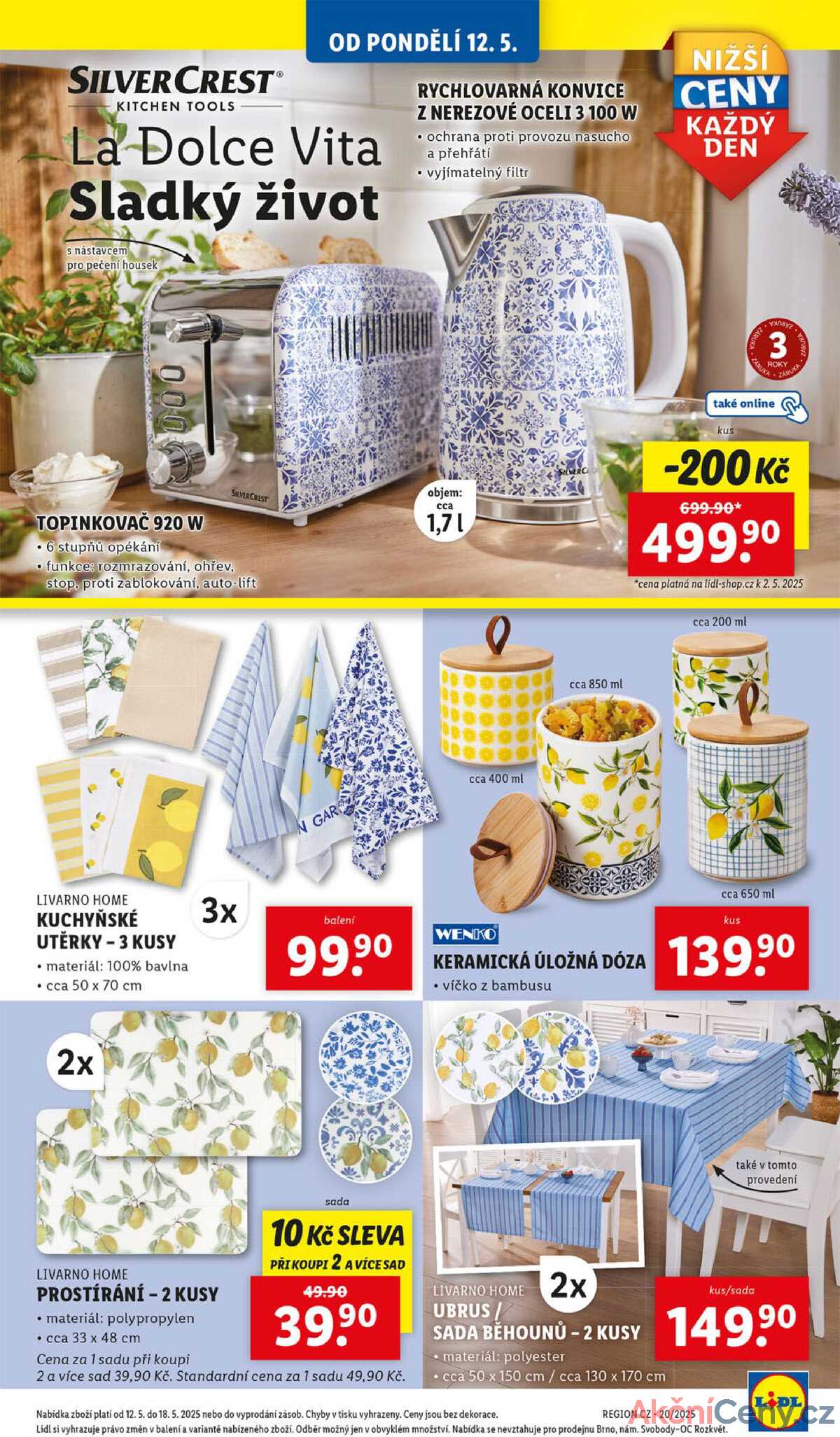 Lidl Spotřební zboží 12.5. - 18.5. strana 9