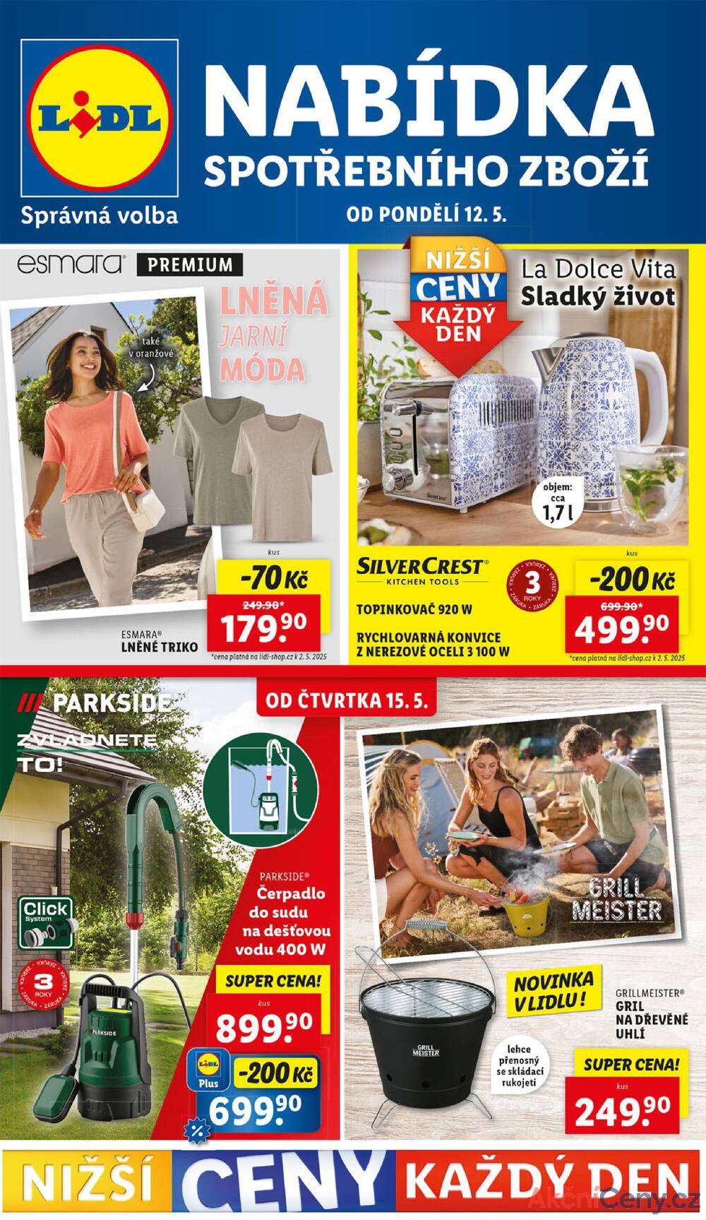 Leták Lidl - Lidl Spotřební zboží 12.5. - 18.5. - strana 1
