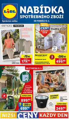 Lidl Spotřební zboží 12.5. - 18.5.